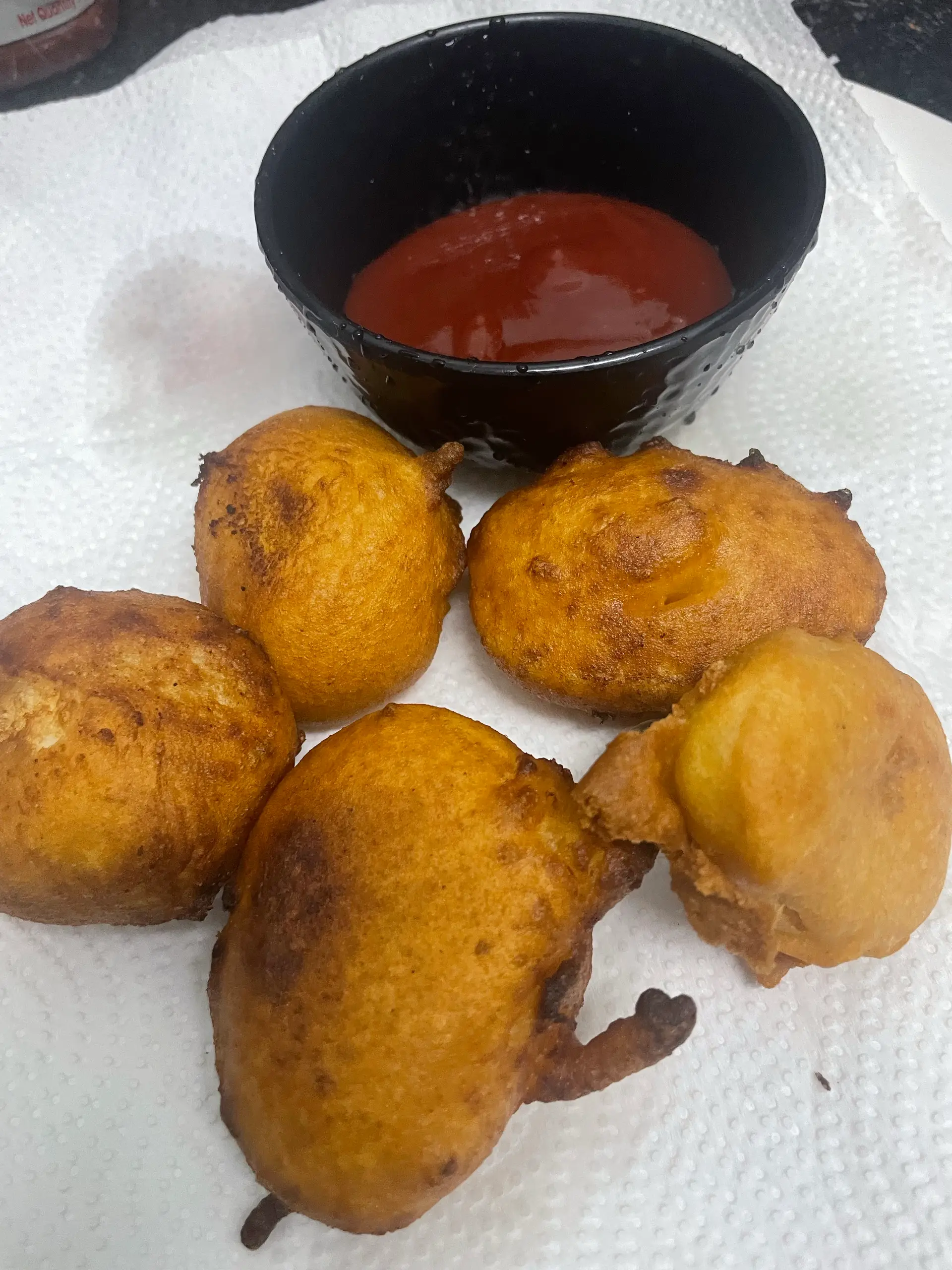 A cook's photo of Egg Bonda