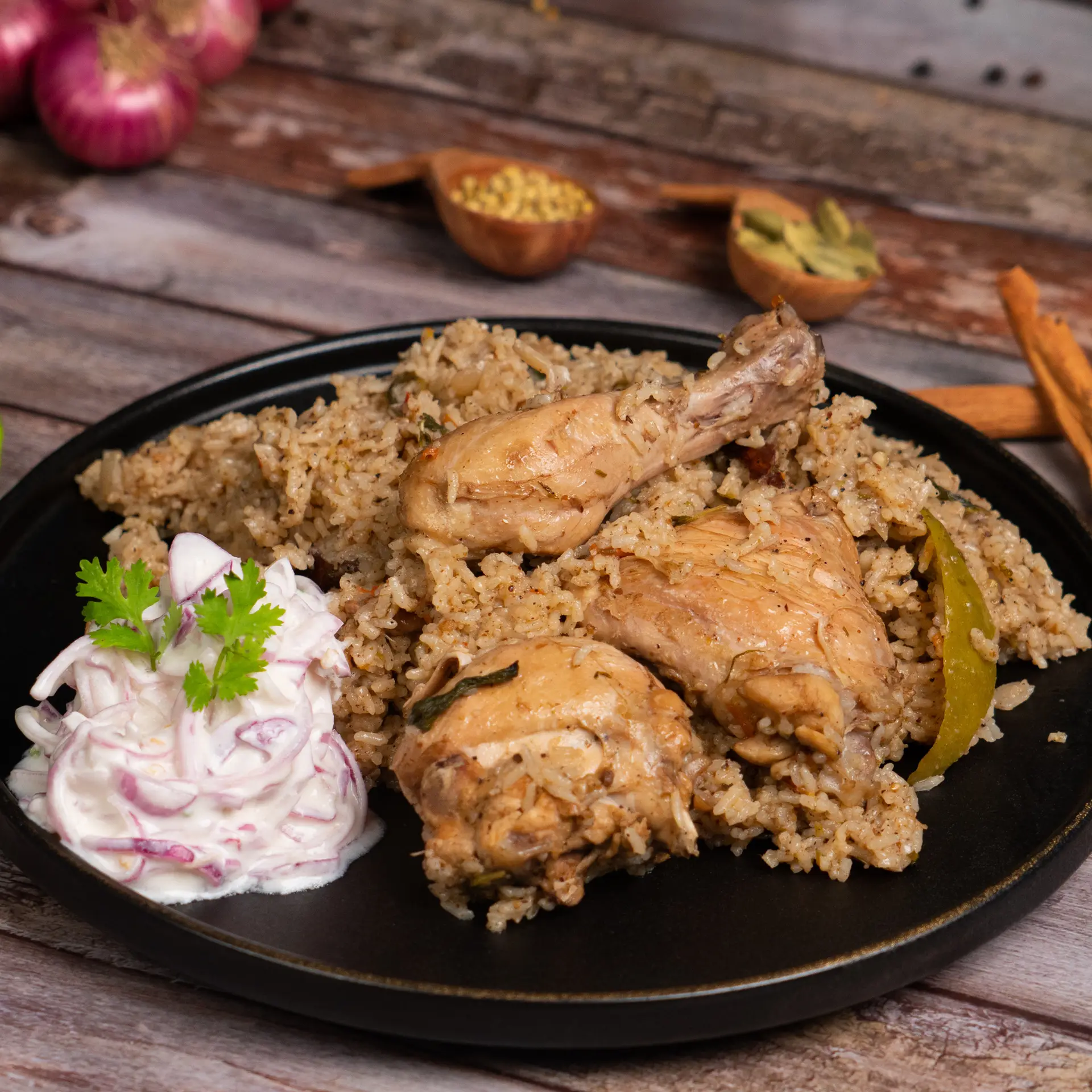 Karaikudi Chicken Biryani