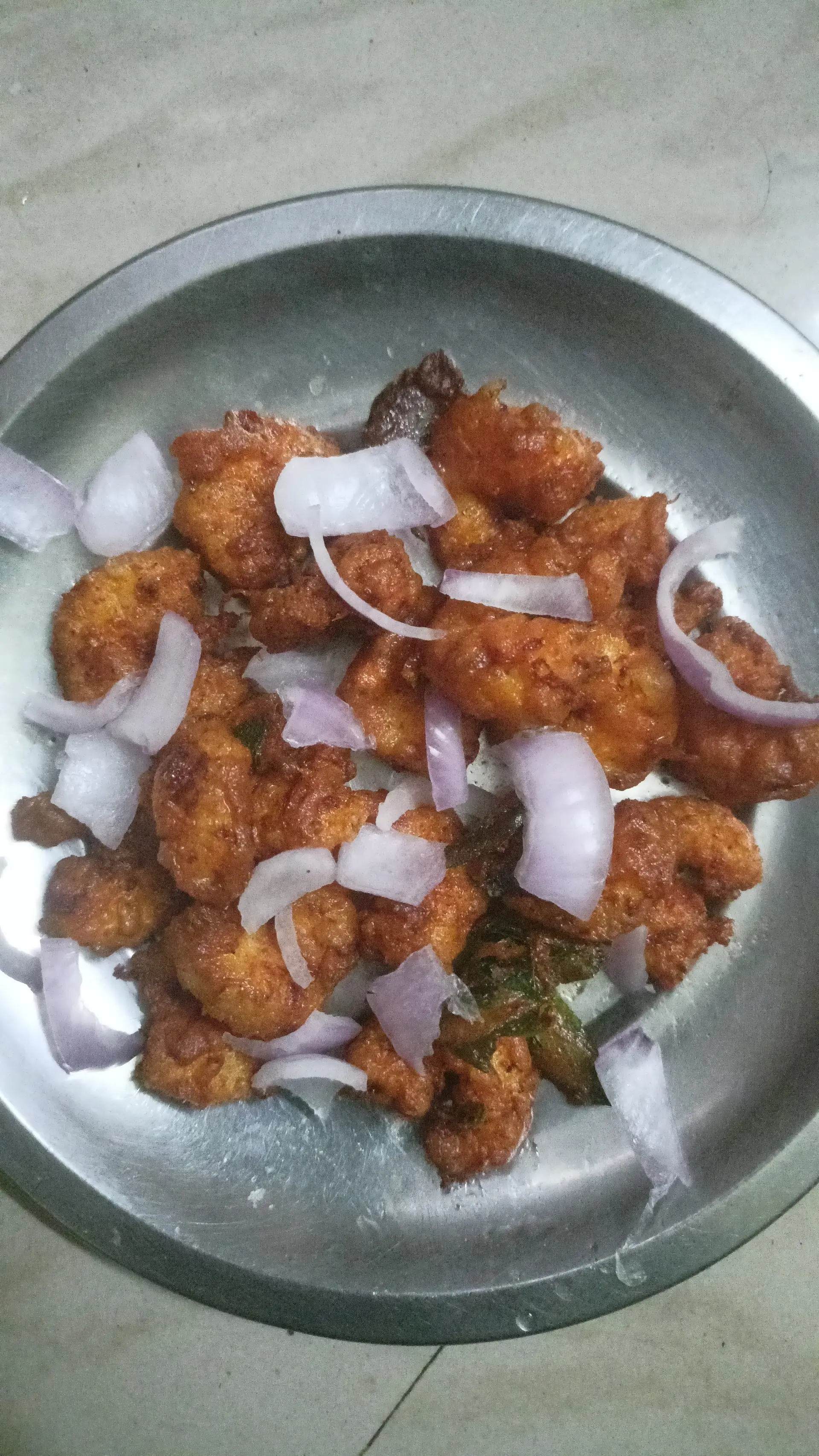 A cook's photo of Prawn 65