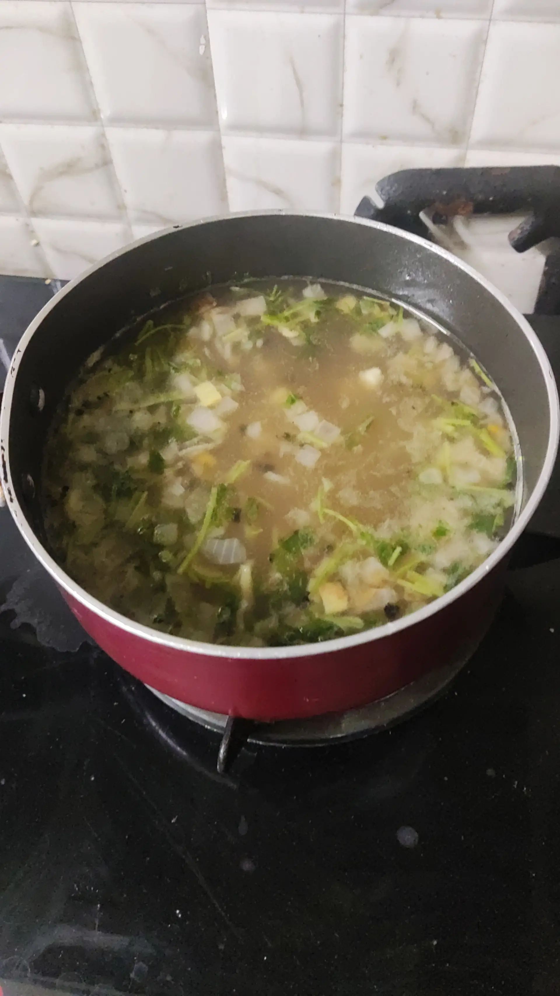 A cook's photo of Lemon Coriander Soup