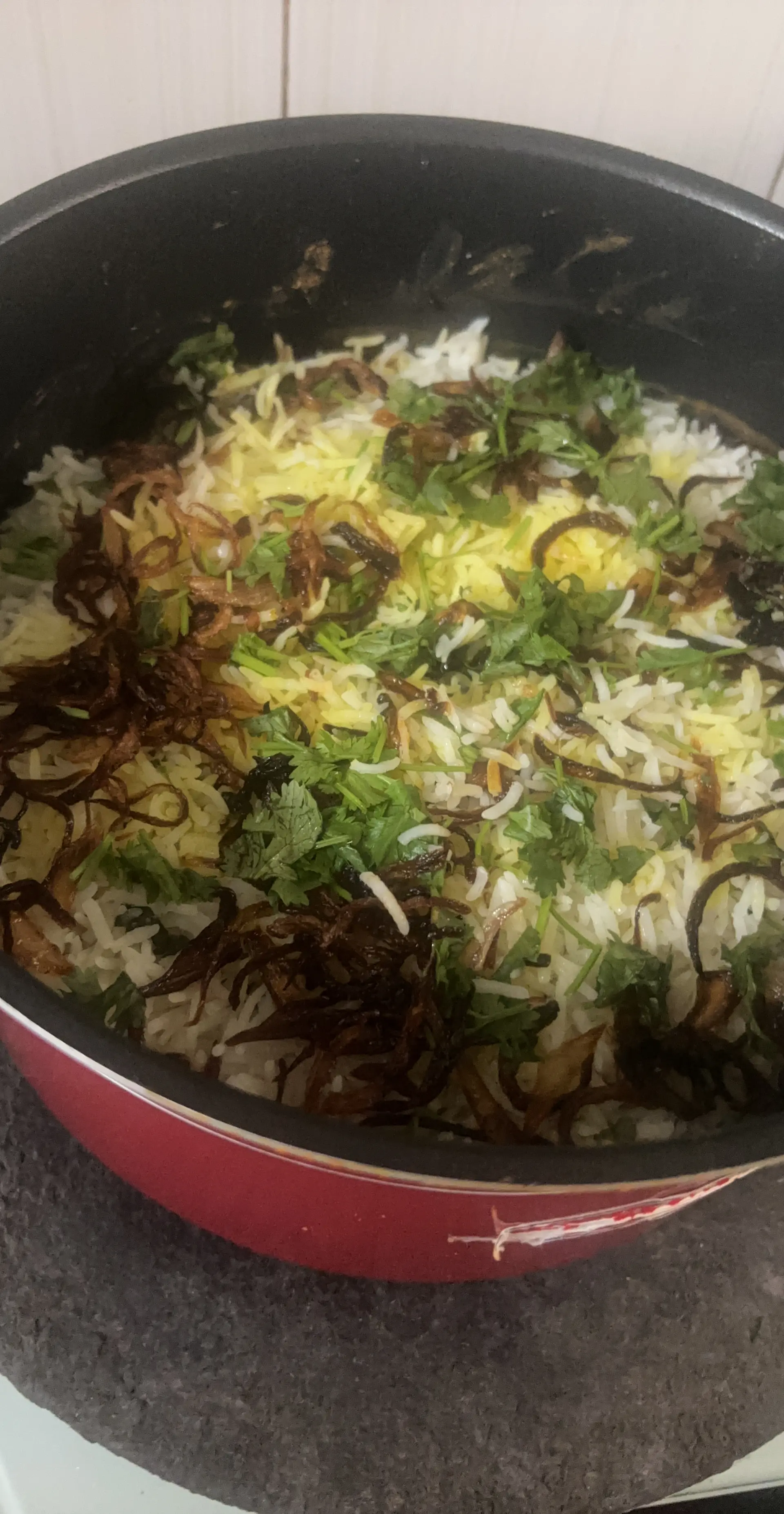 A cook's photo of Hyderabad Chicken Biryani