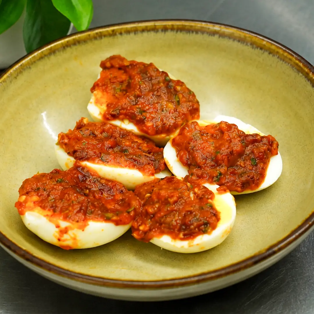 Kara Chutney Egg
