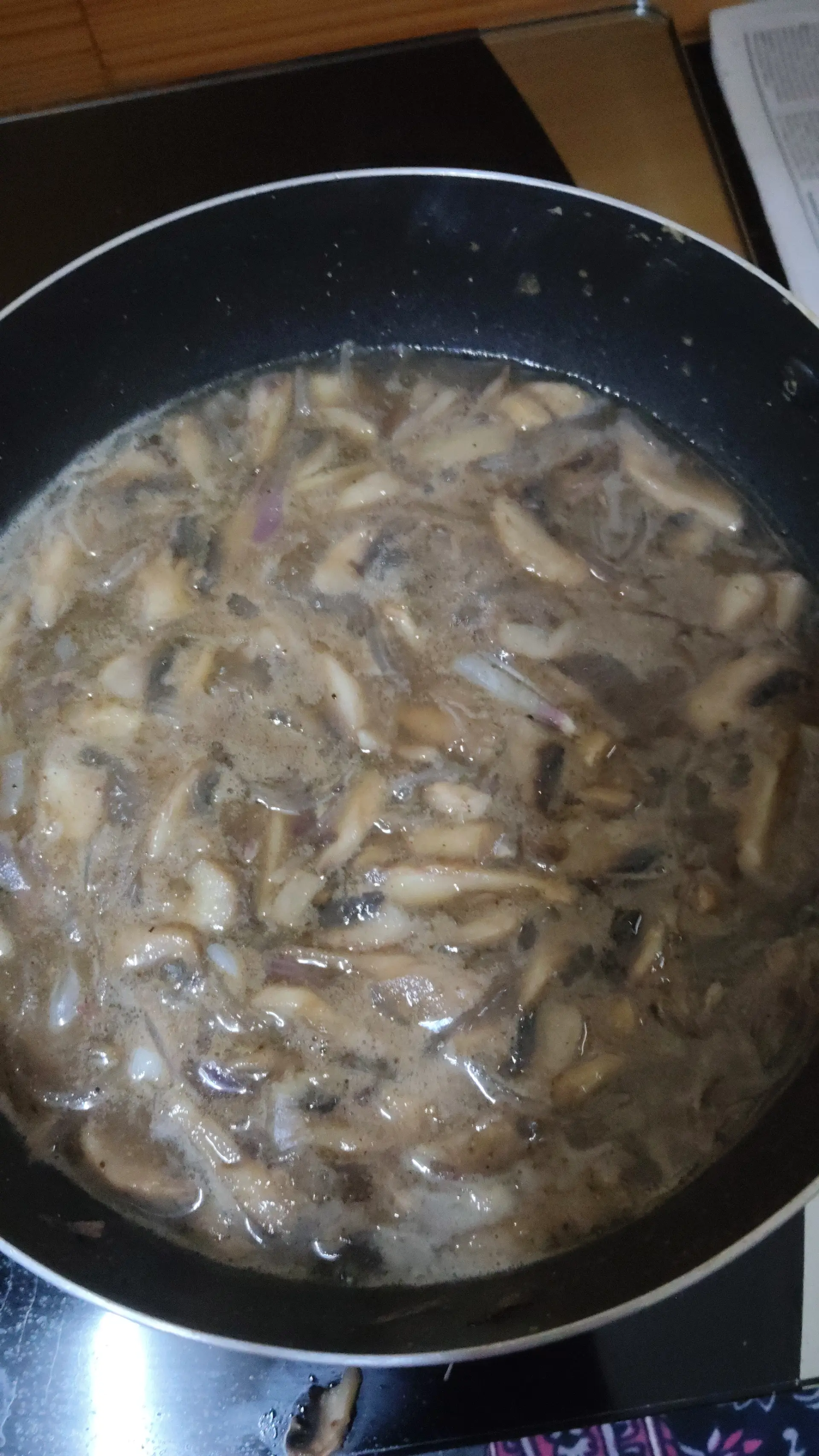 A cook's photo of Roadstyle Muhsroom Soup