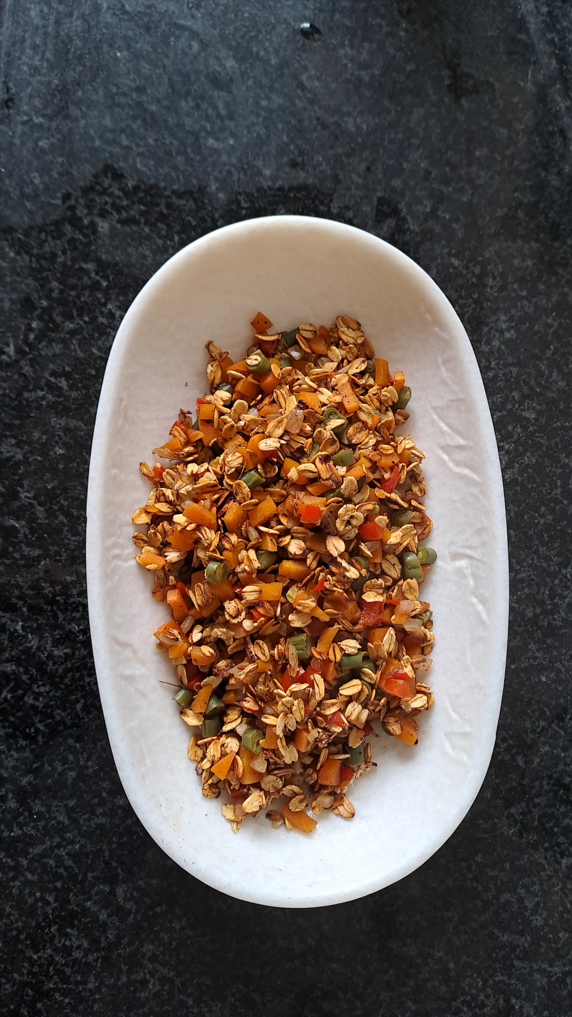A cook's photo of Oats Fried Rice