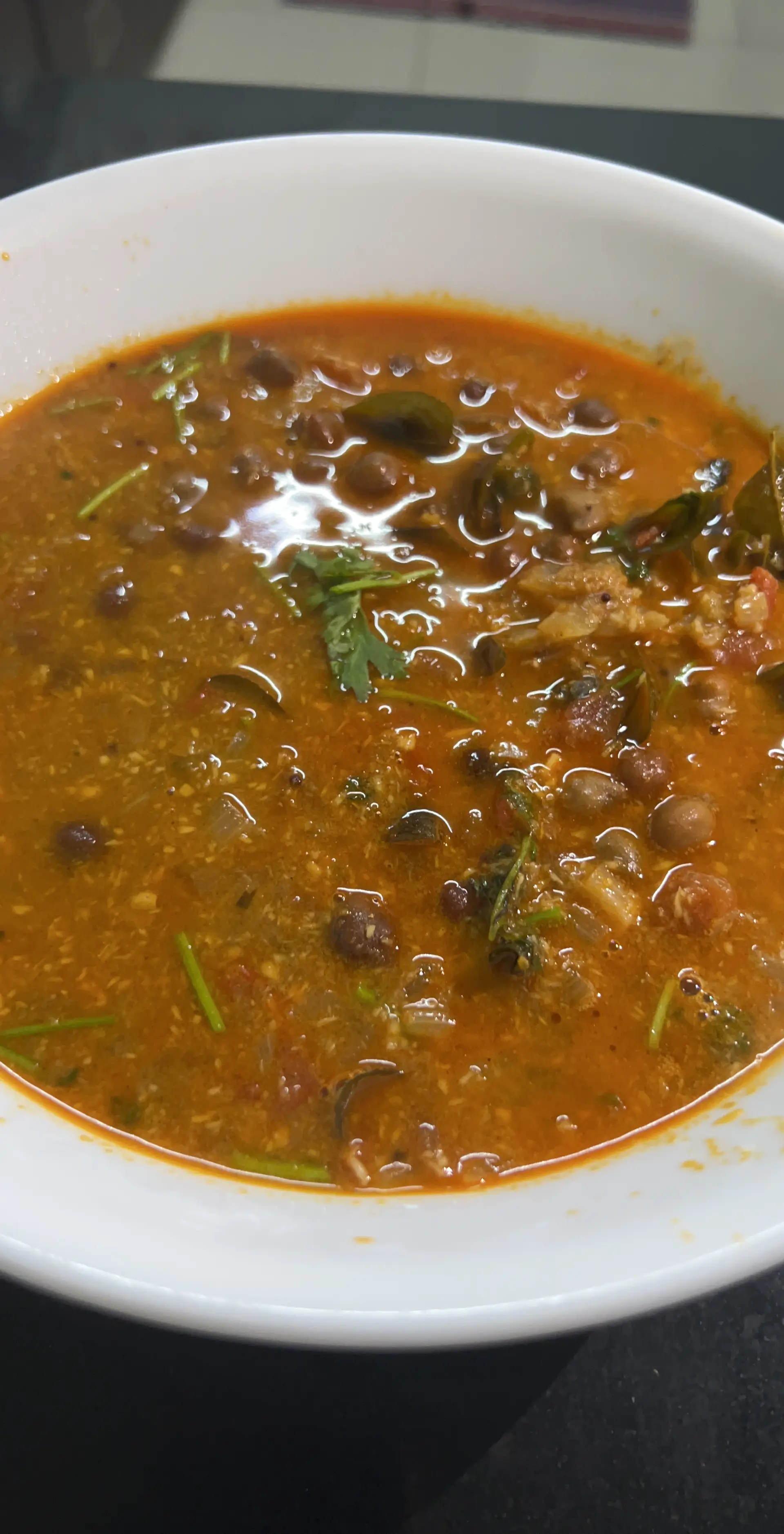 A cook's photo of Kadala Curry
