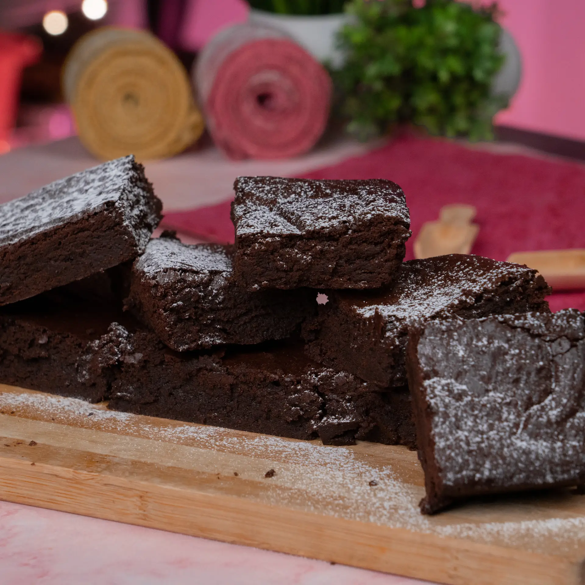 Eggless Chocolate Brownies