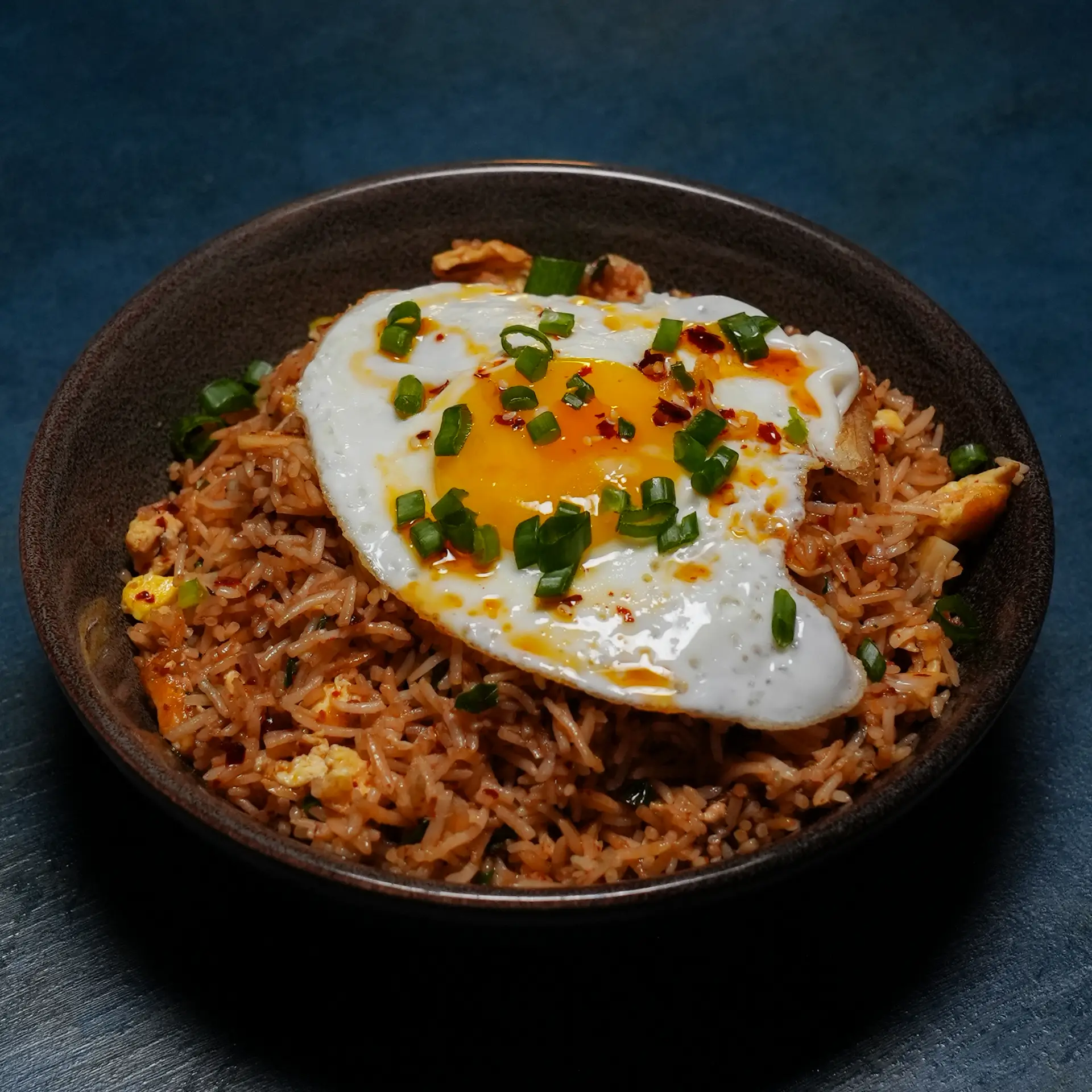 Chilli Oil Egg Rice
