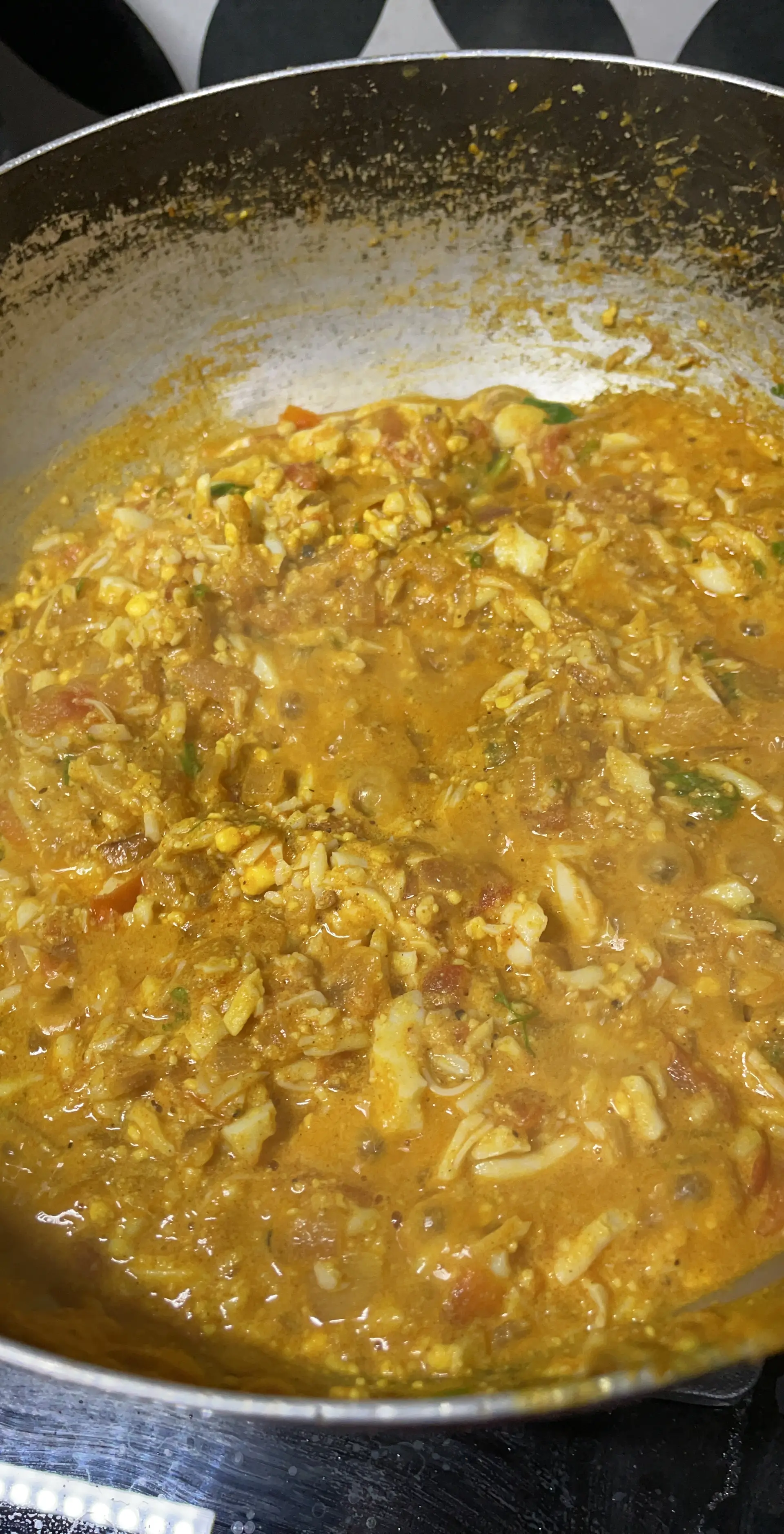 A cook's photo of Egg Kheema Masala