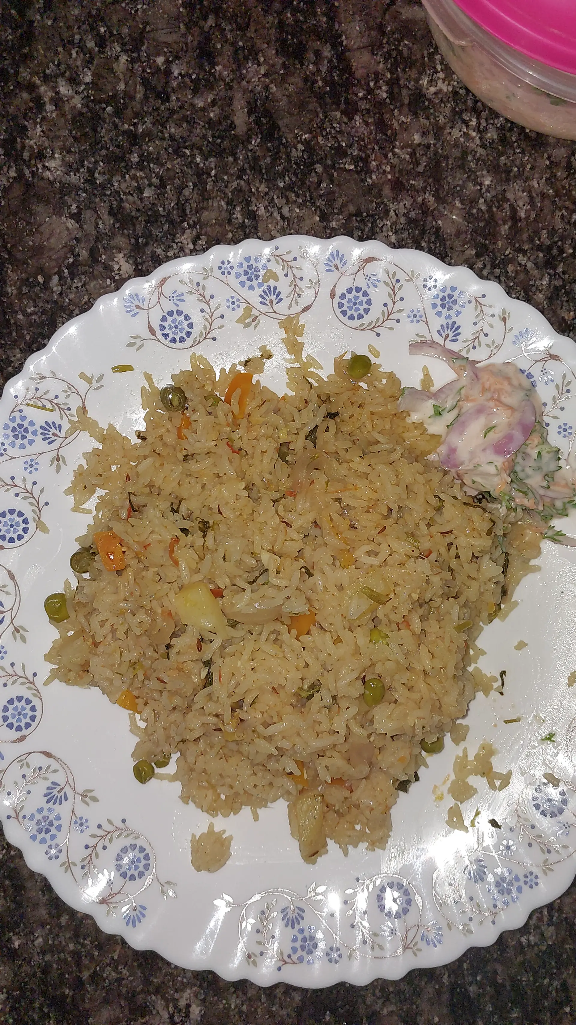 A cook's photo of Cooker Vegetable Pulao