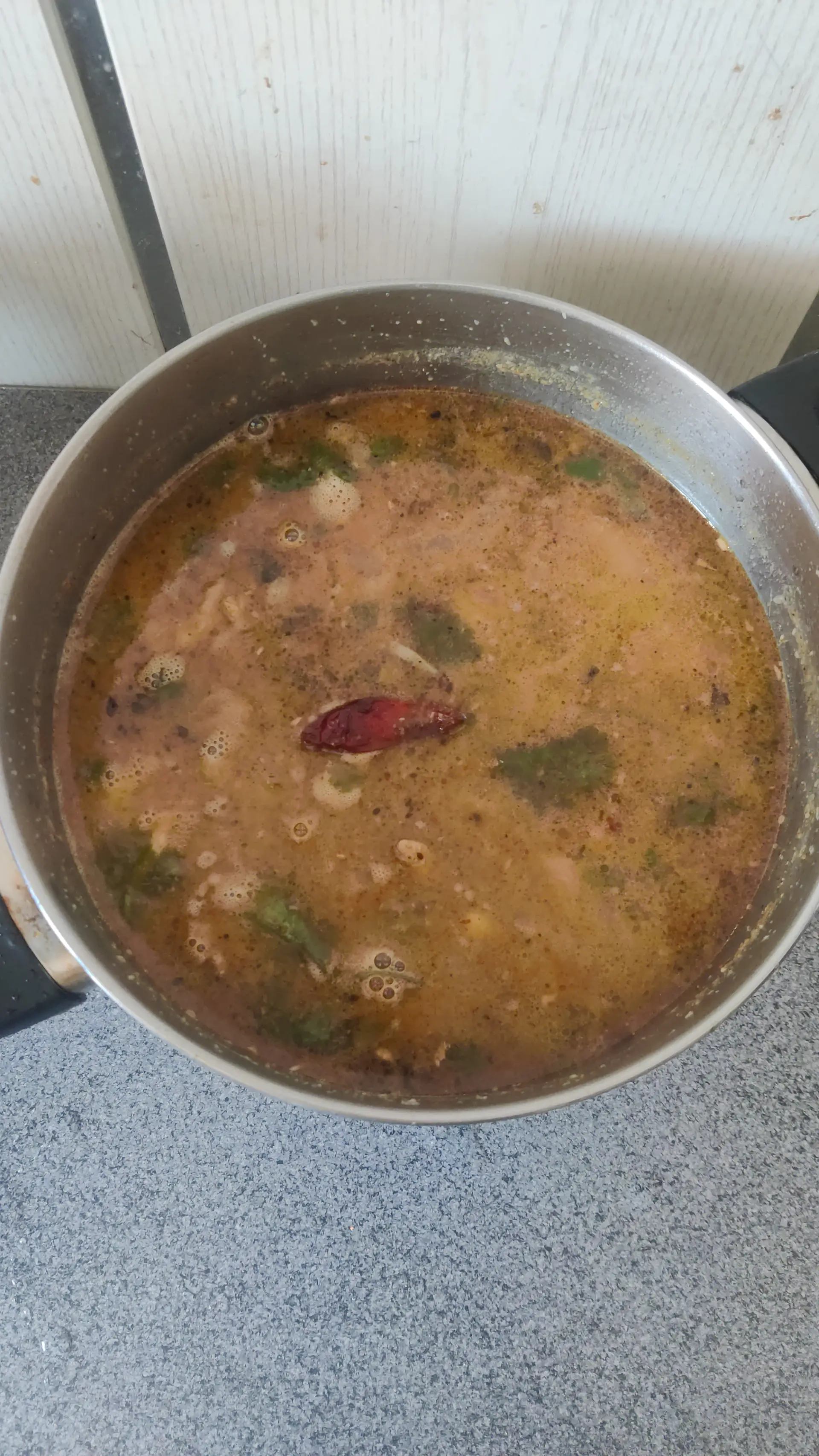 A cook's photo of Erode Chicken Thanni Kulambu