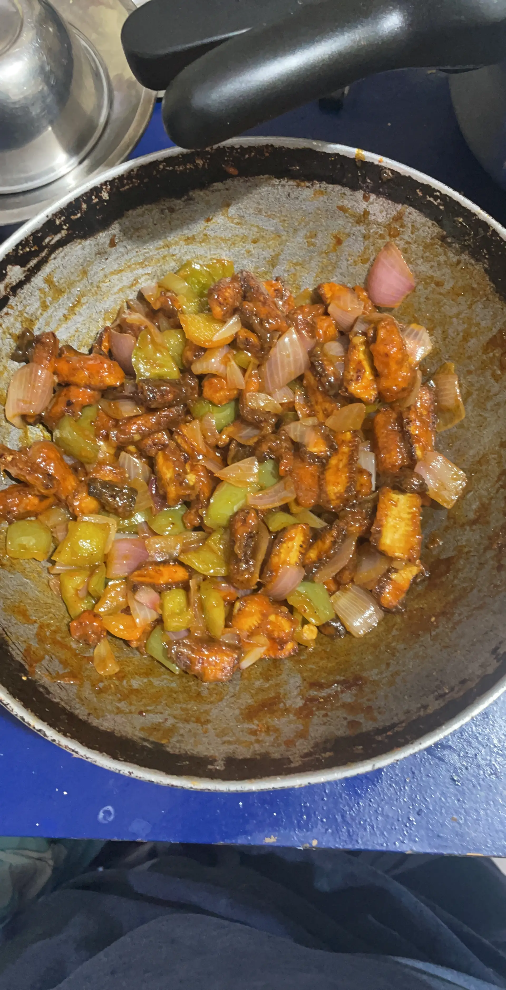 A cook's photo of Baby Corn Manchurian
