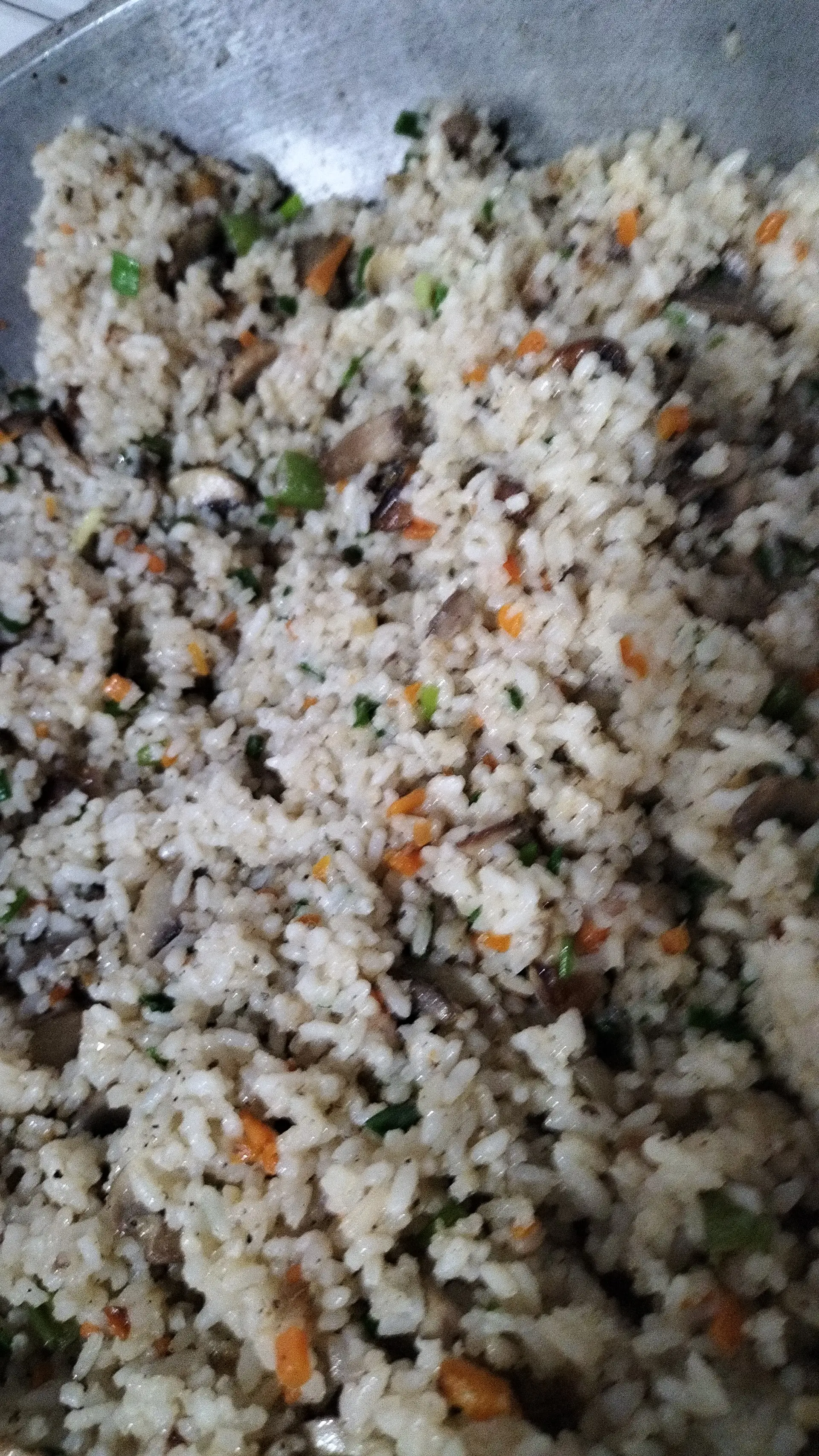 A cook's photo of Mushroom Fried Rice