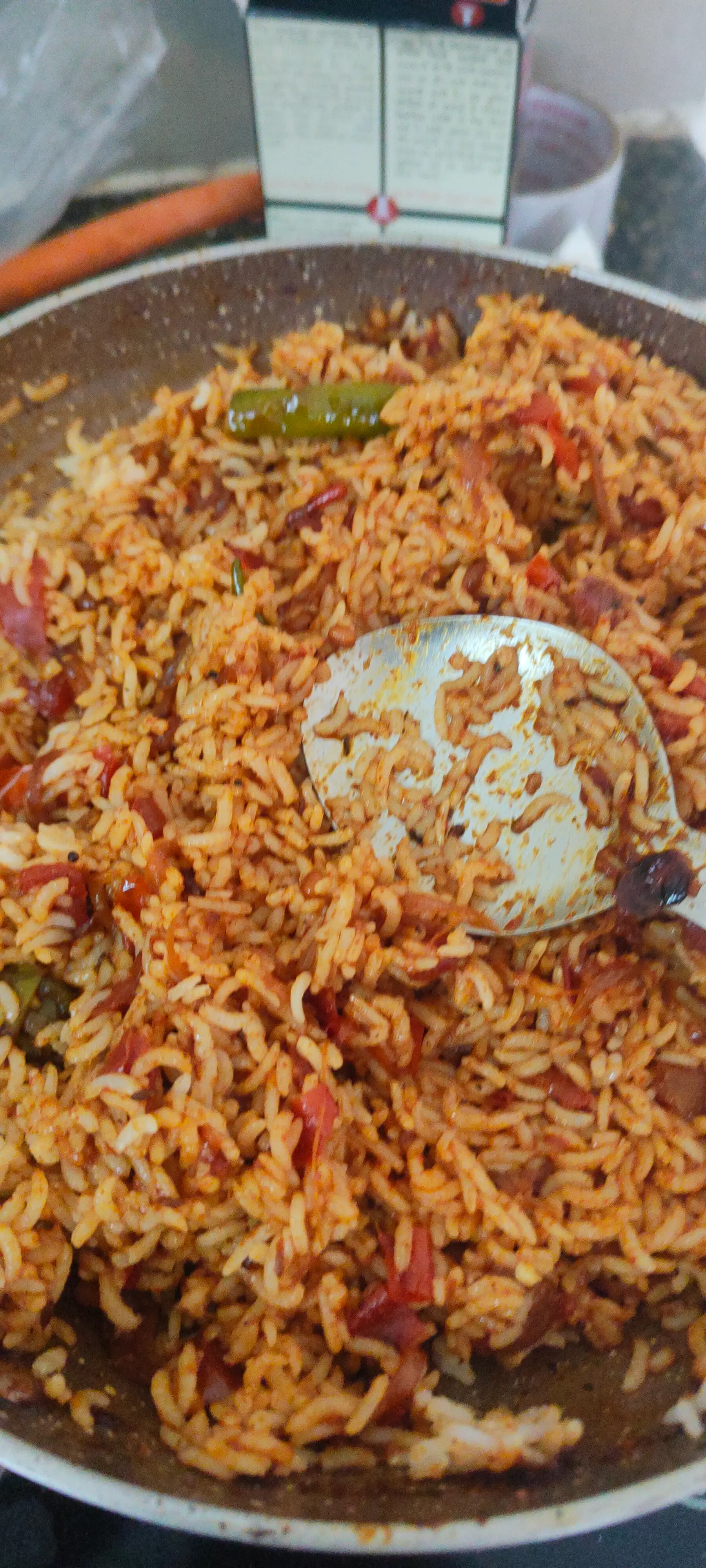 A cook's photo of Tomato Rice
