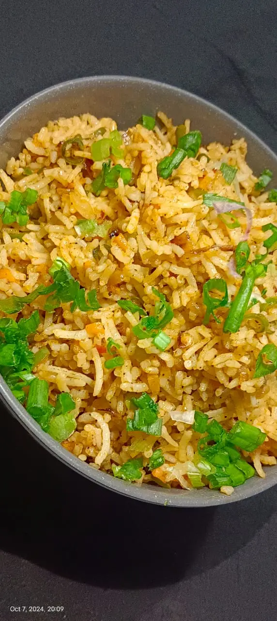 A cook's photo of Schezwan Veg Fried Rice