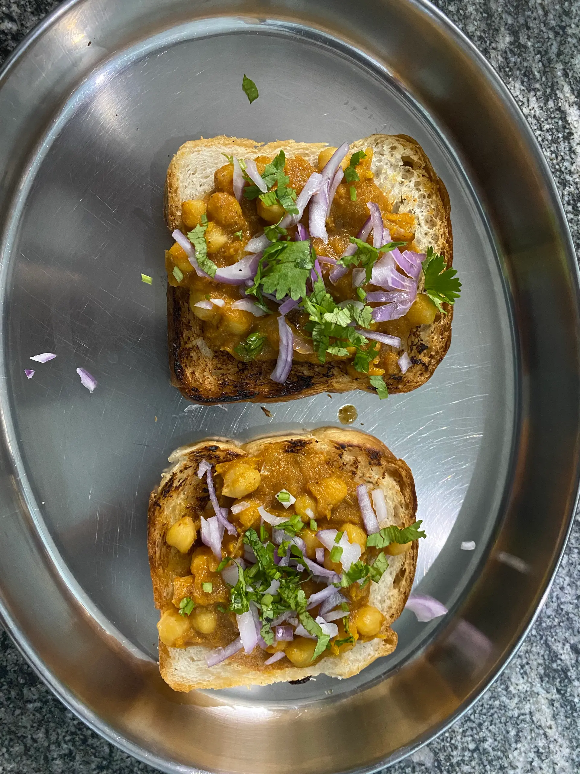 A cook's photo of Mixie Channa Masala