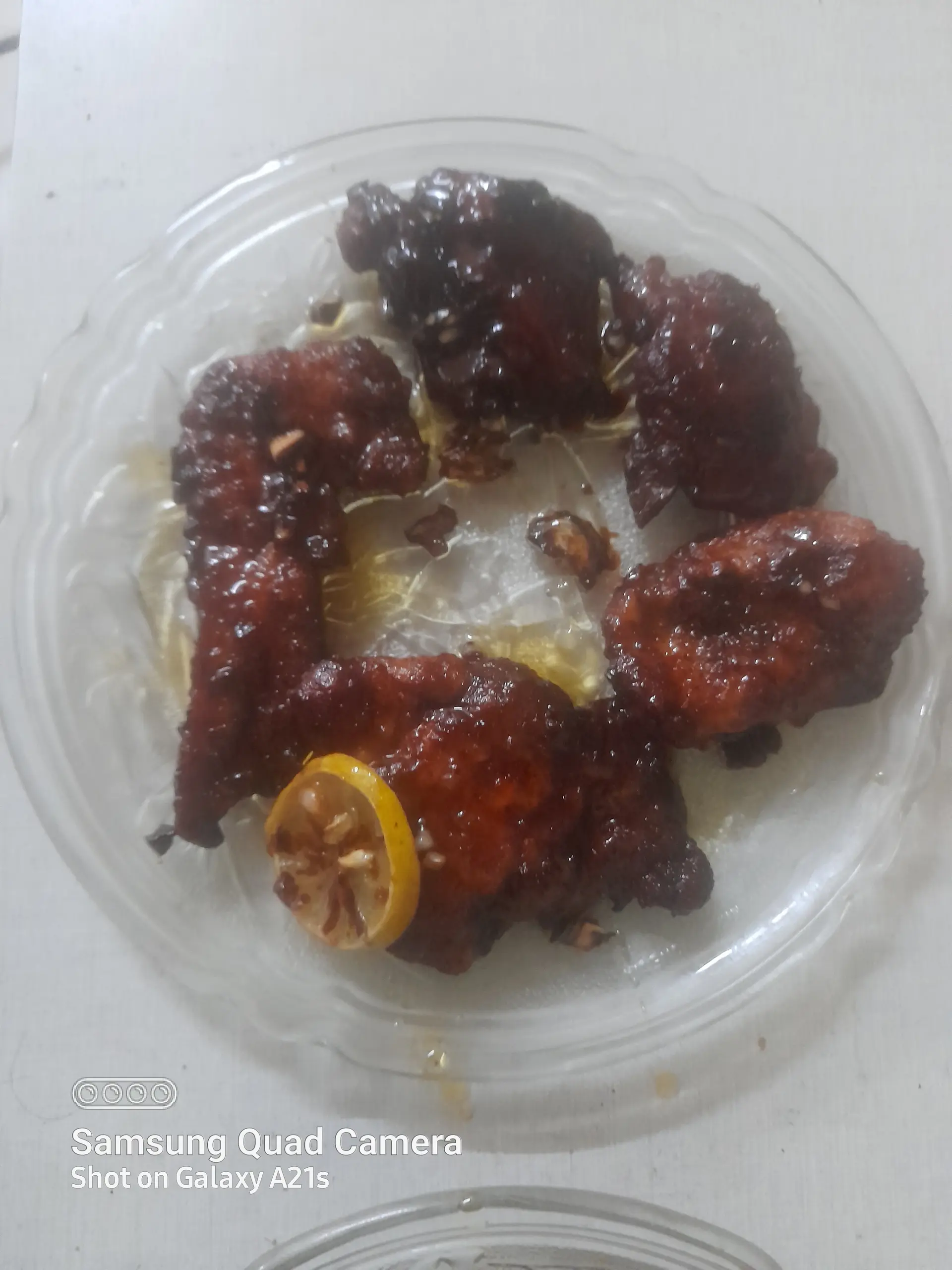 A cook's photo of Honey Lemon Chicken