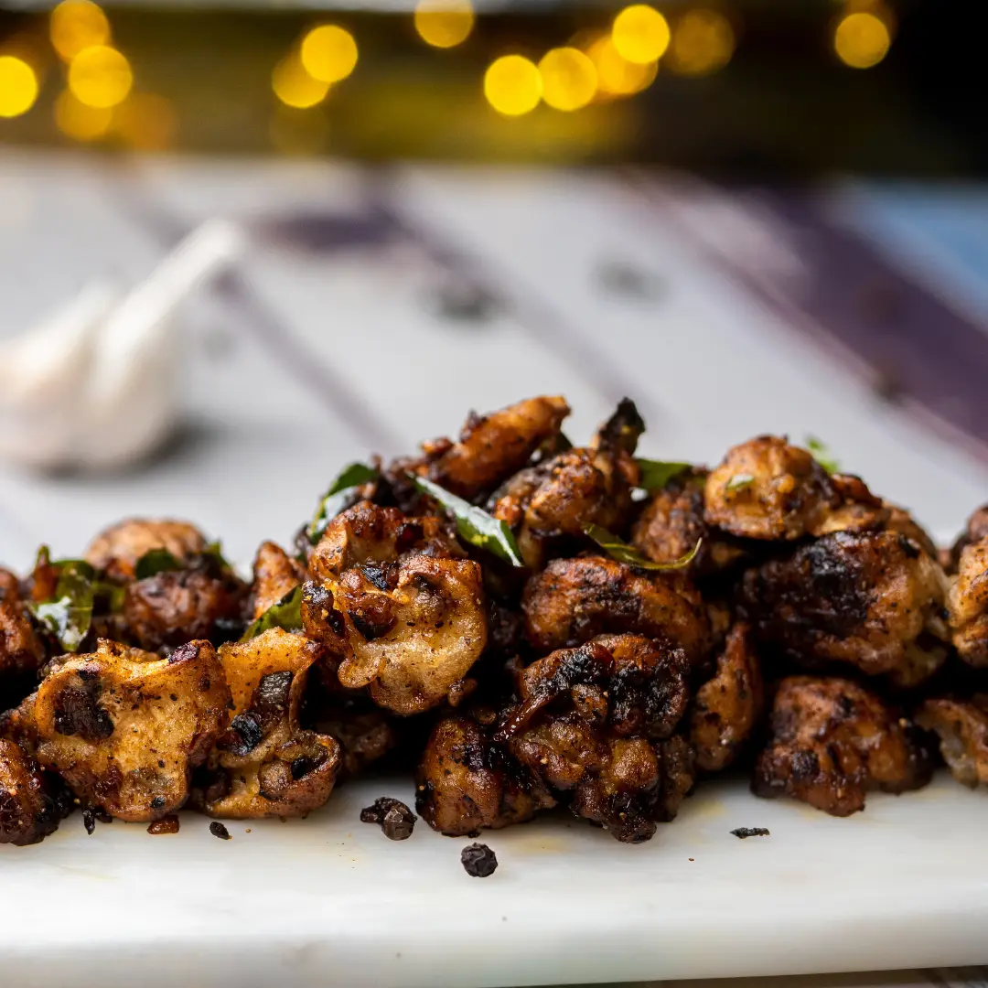 Mushroom Pepper Fry
