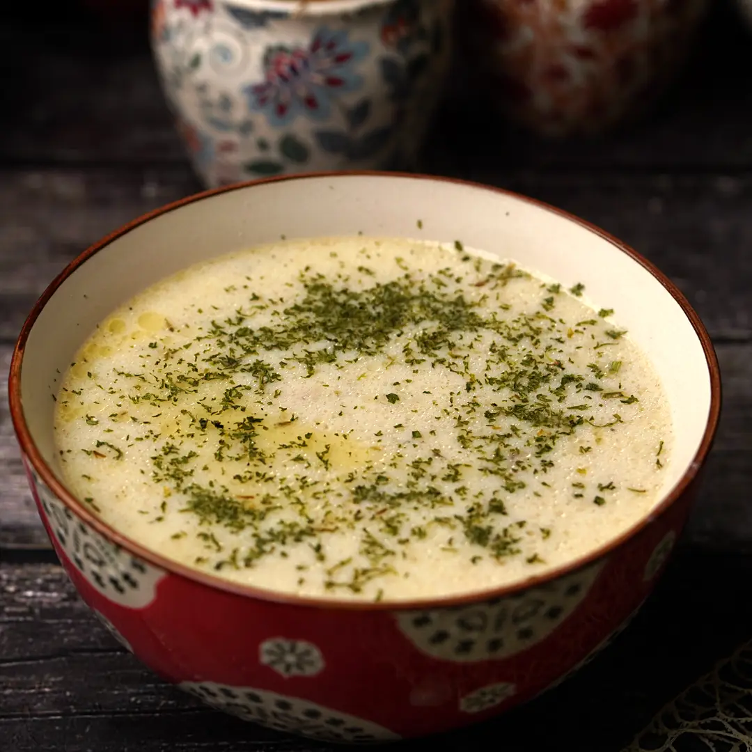 Greek Chicken and Lemon Soup
