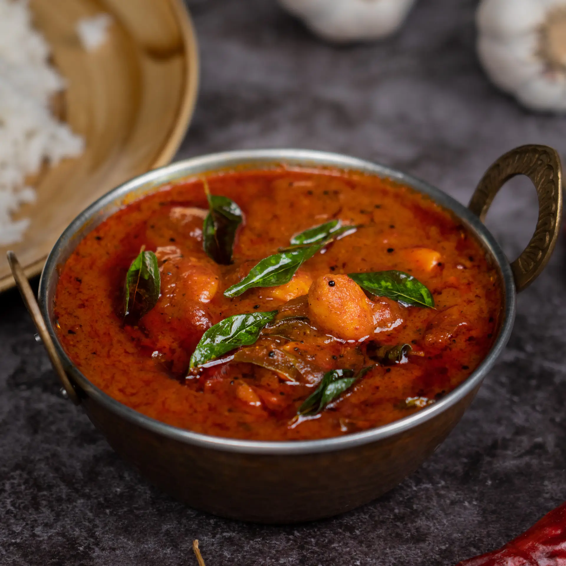 Garlic Kuzhambu