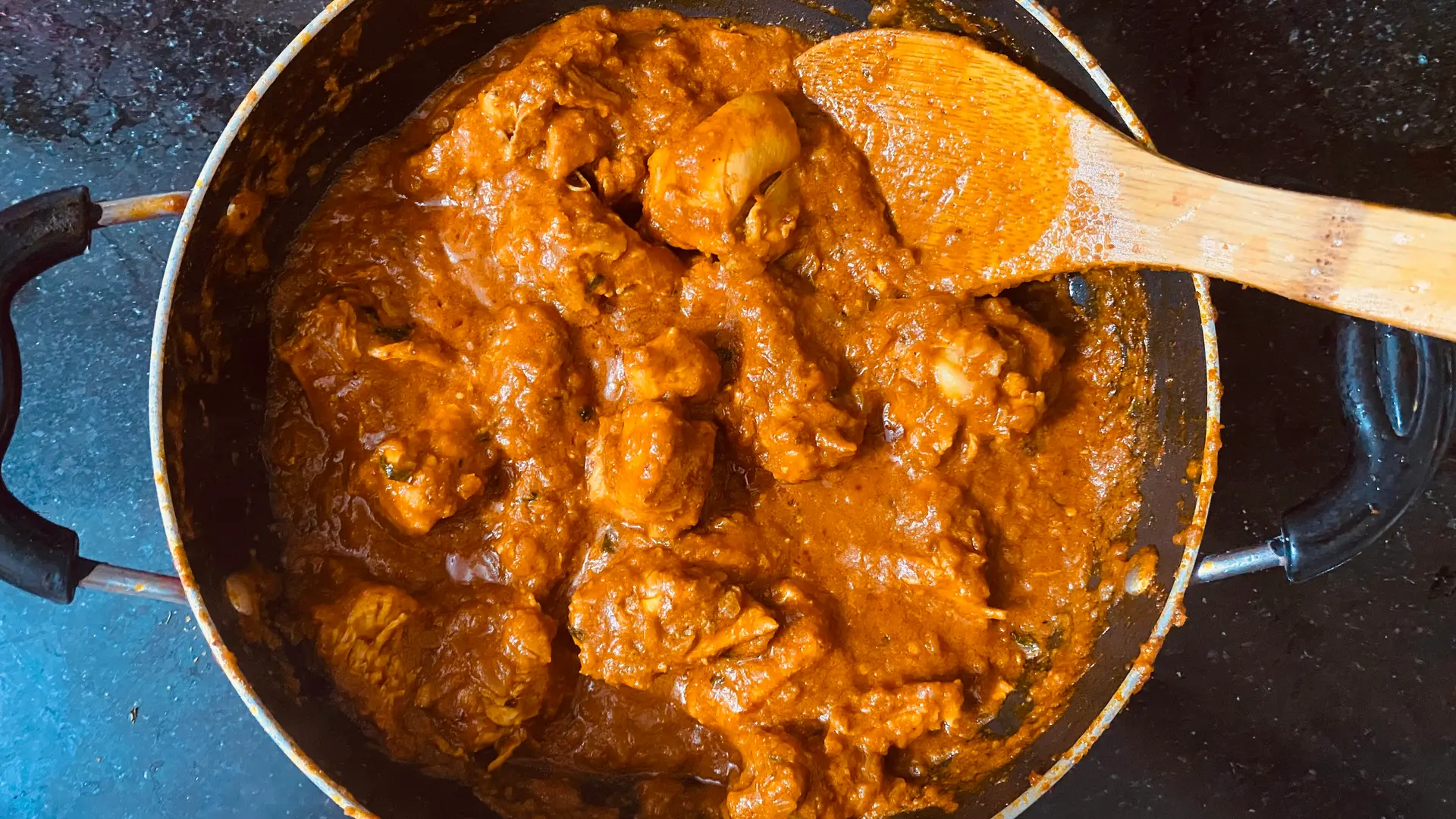 A cook's photo of Chicken Masala