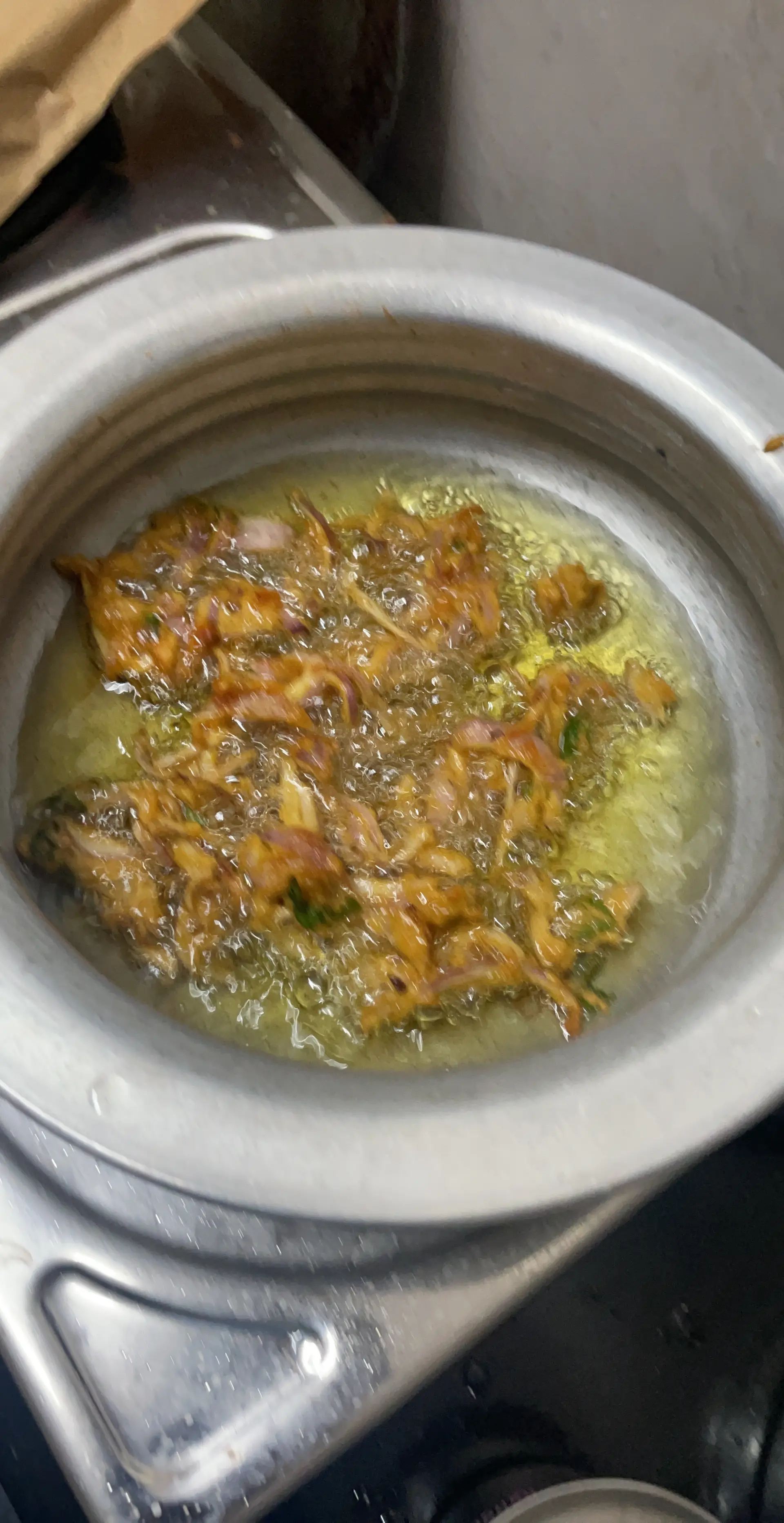 A cook's photo of Onion Pakoda