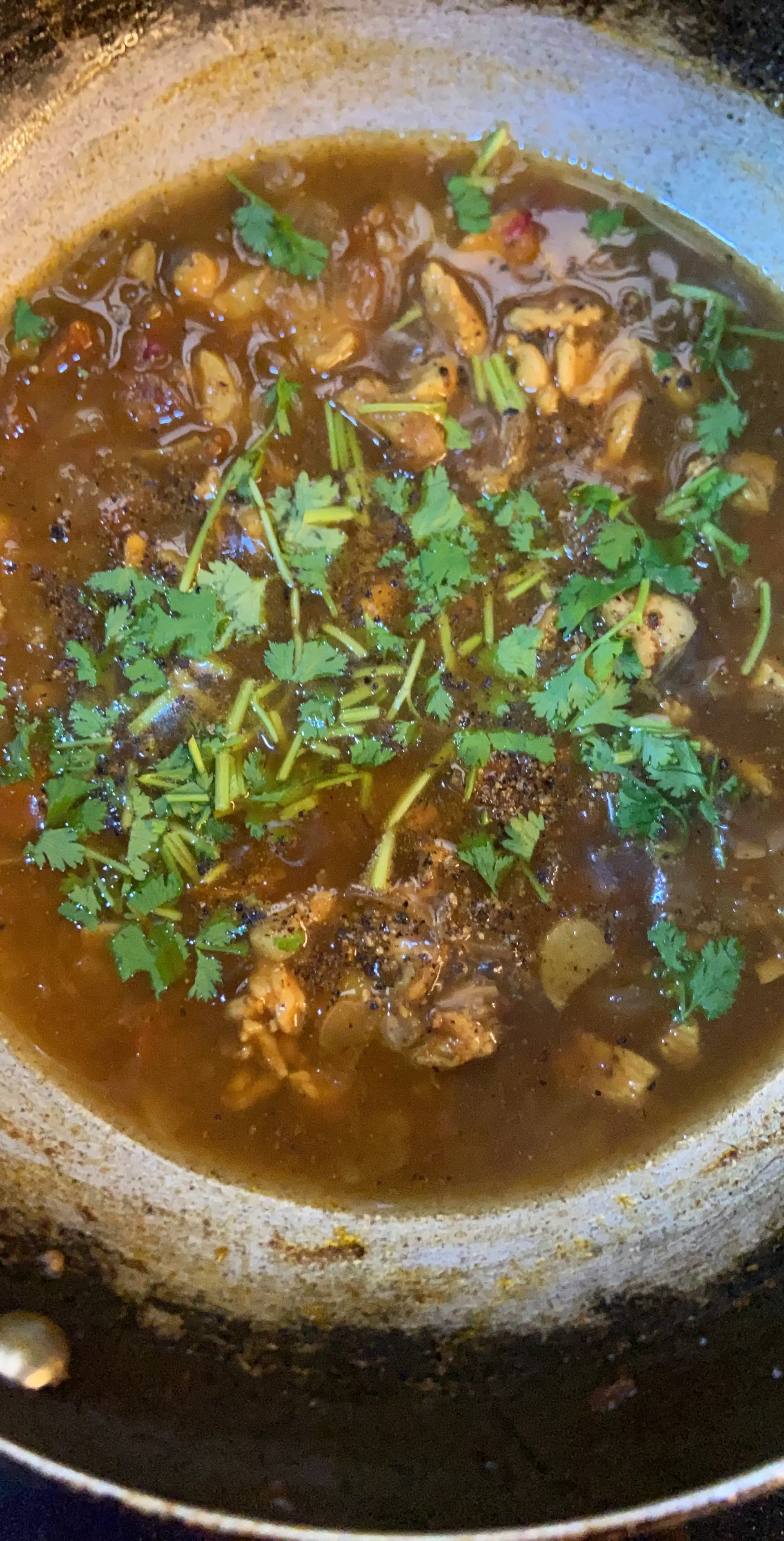 A cook's photo of Chicken Pepper Soup