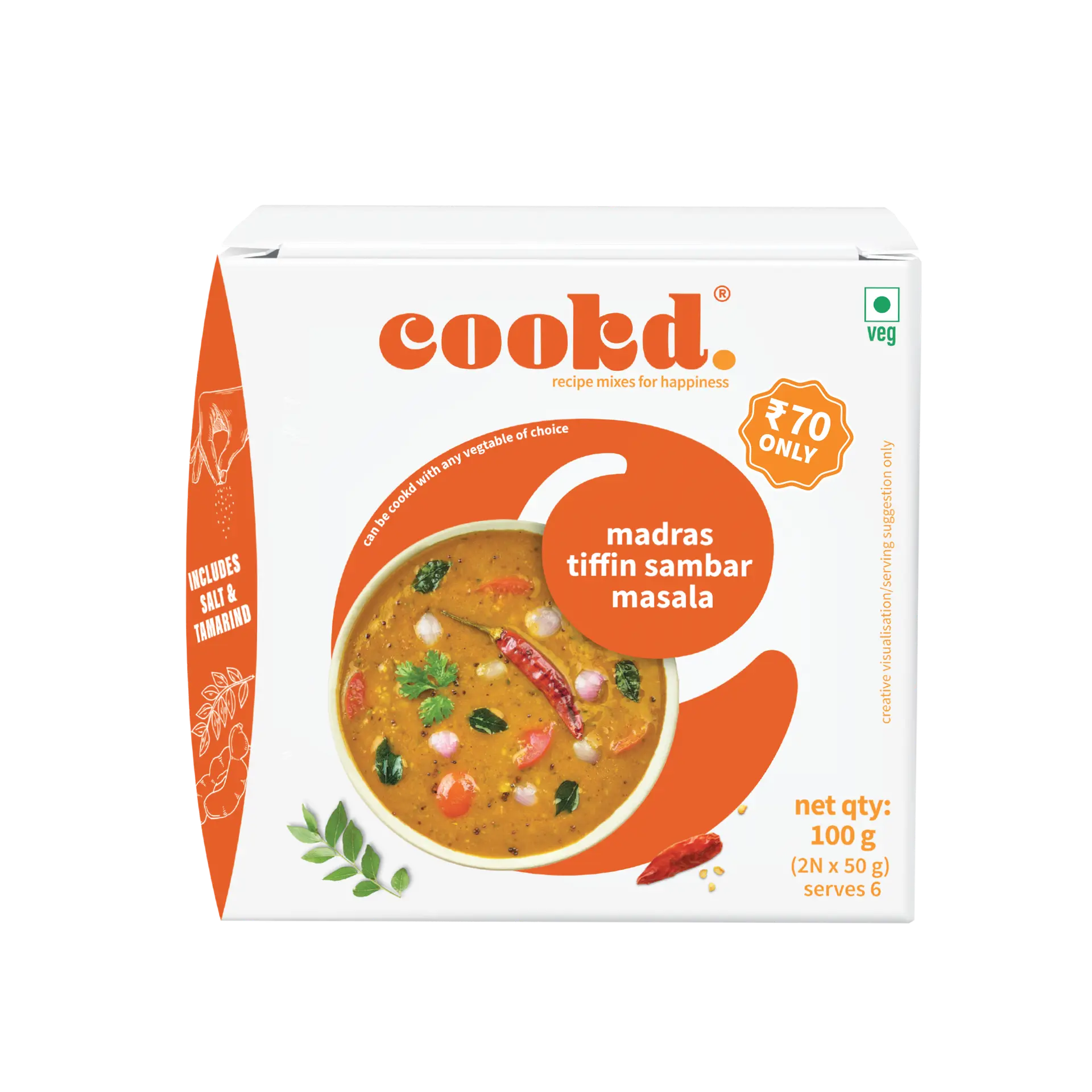 Cookd Idly Dosa Sambar Masala