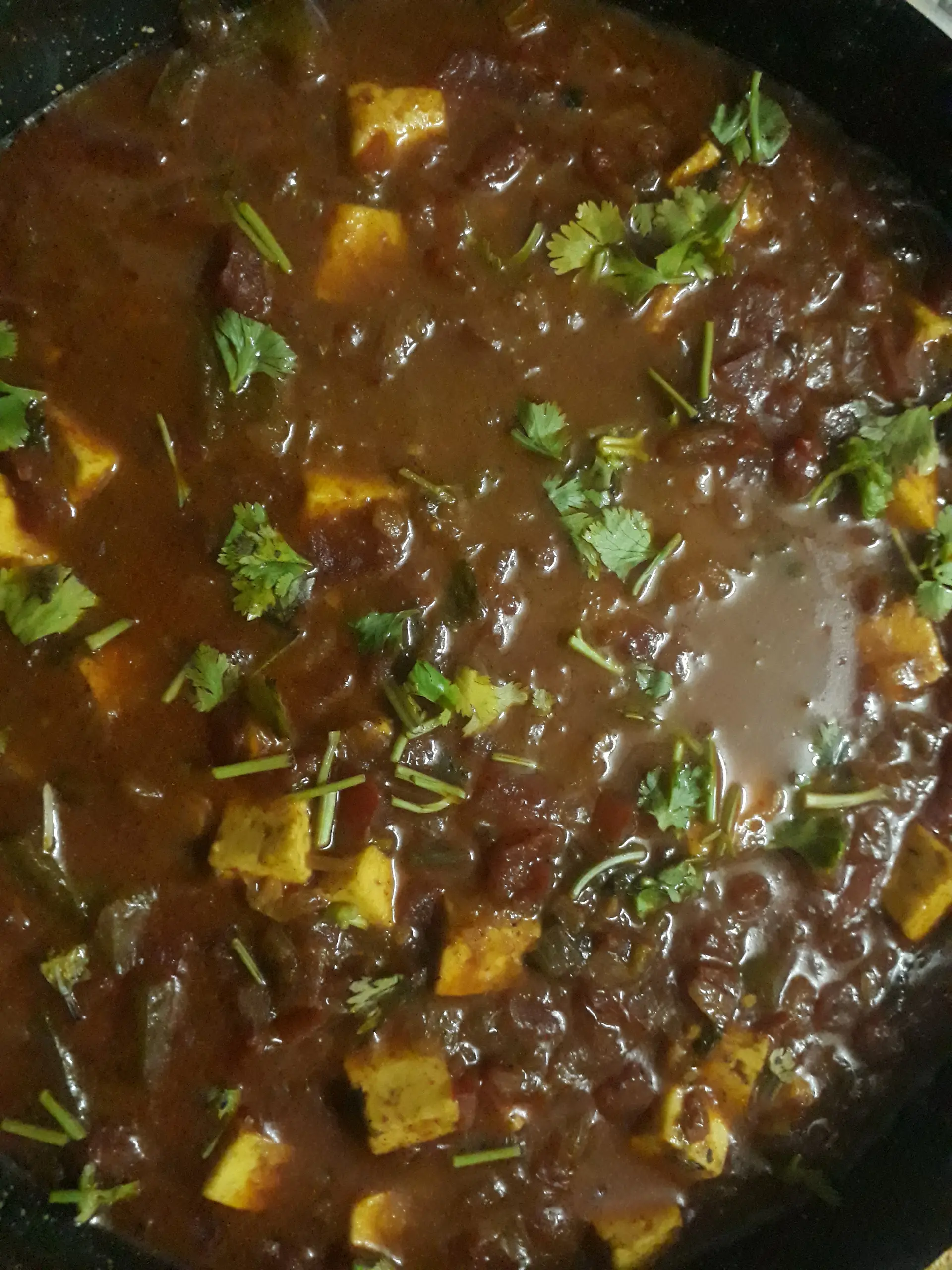 A cook's photo of Kadai Paneer