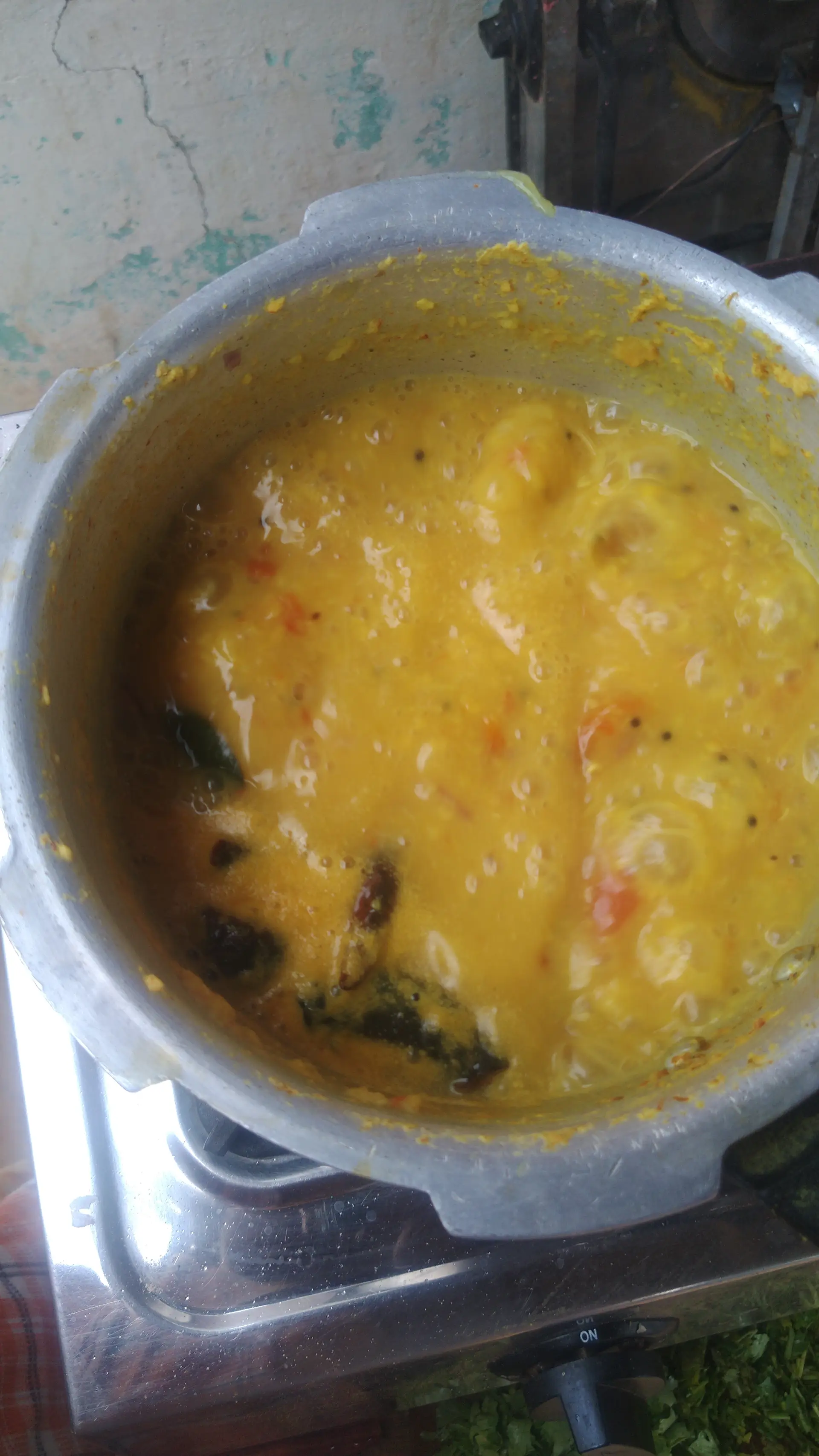 A cook's photo of Katti Paruppu