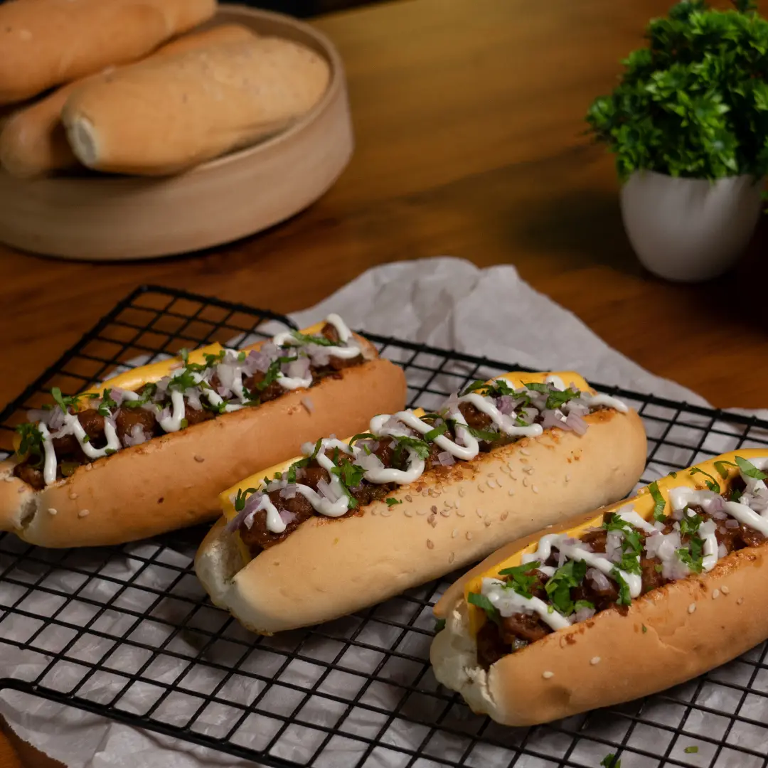 Soya Chilli Hotdogs