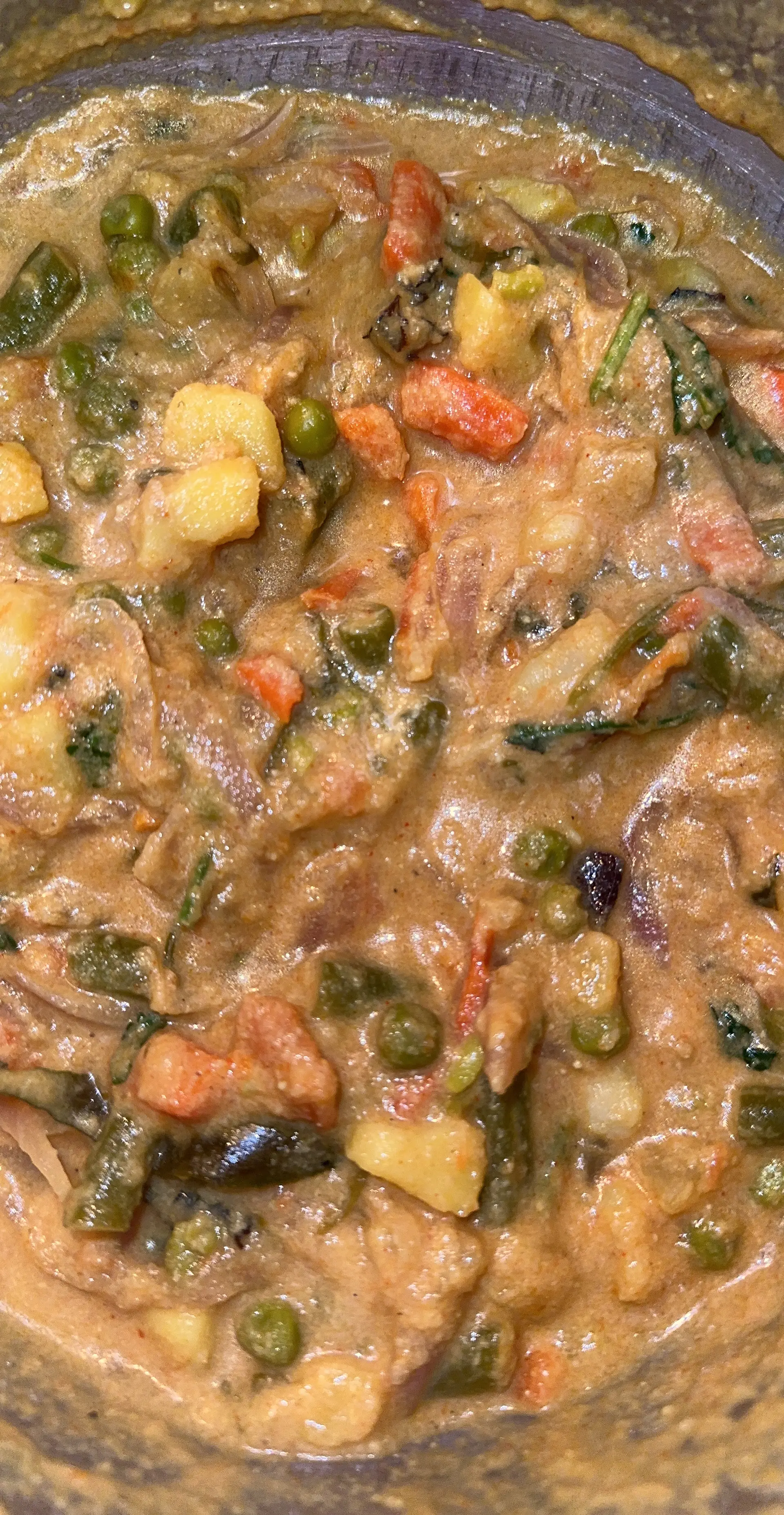 A cook's photo of Vegetable Kurma