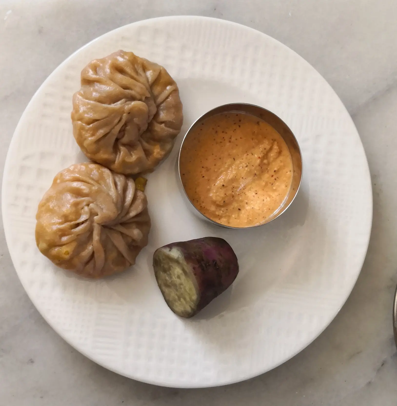 A cook's photo of Chettinad Chicken Momos