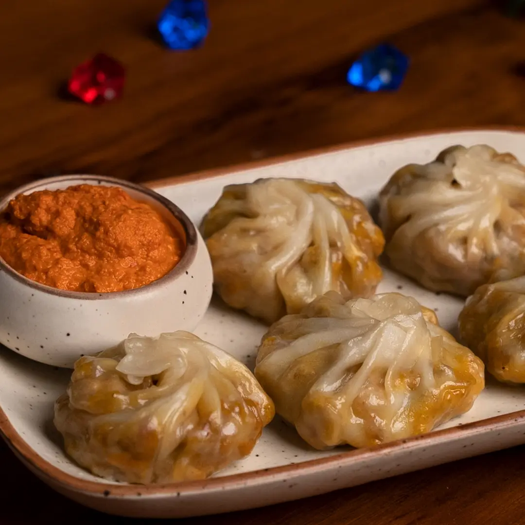 Chettinad Chicken Momos