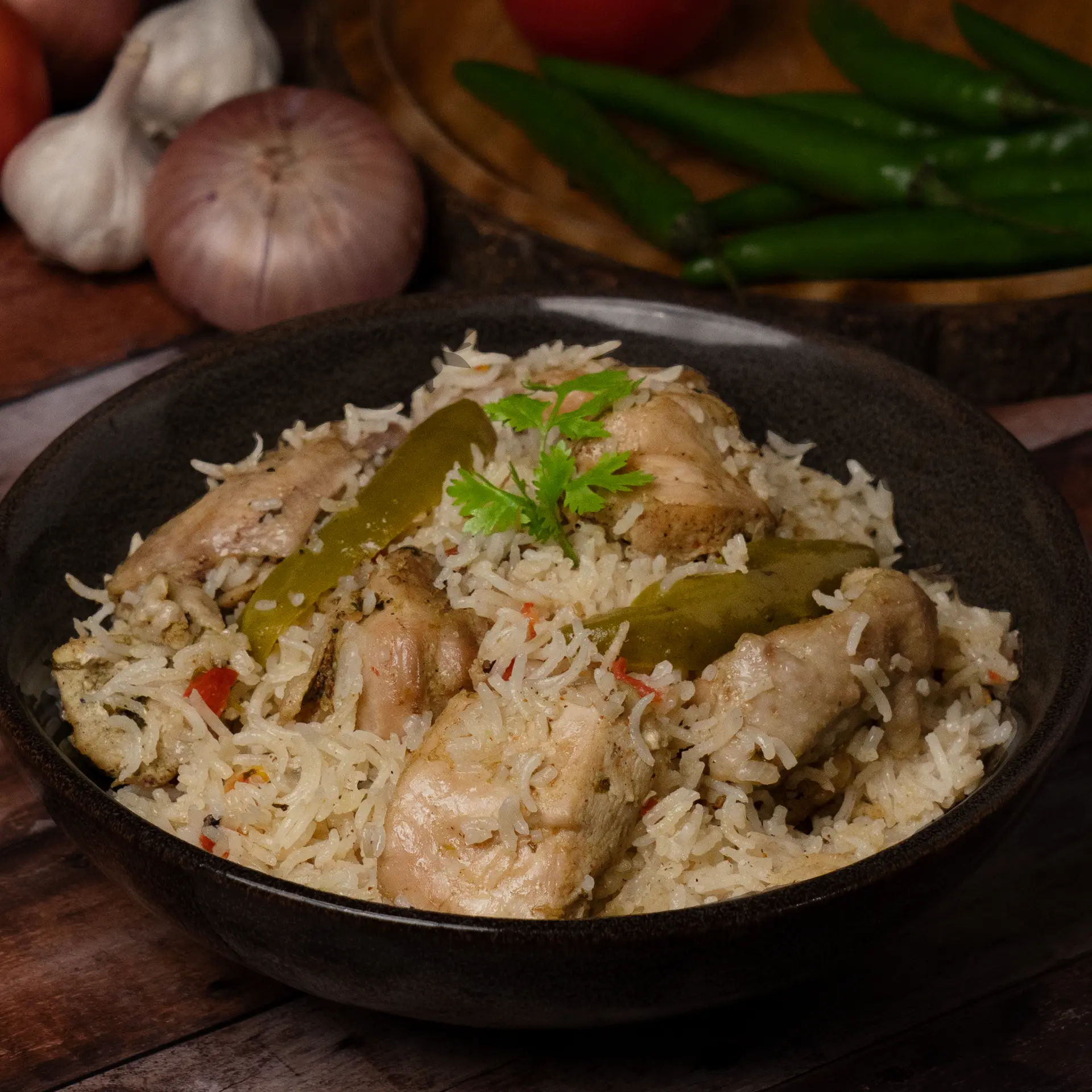 White Chicken Pulao