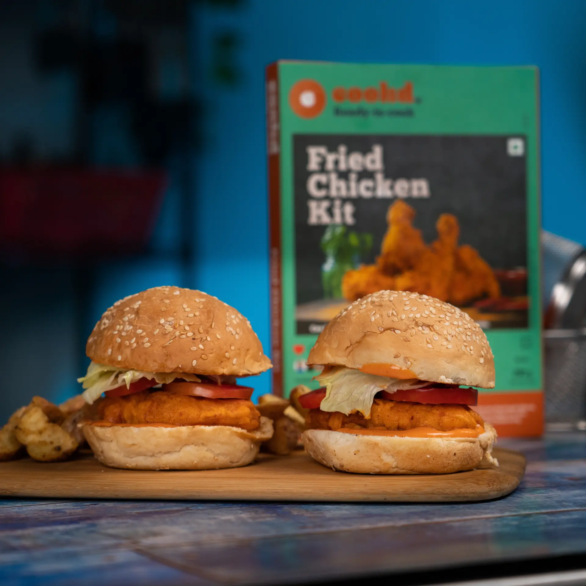 Cookd Fried Chicken Burger