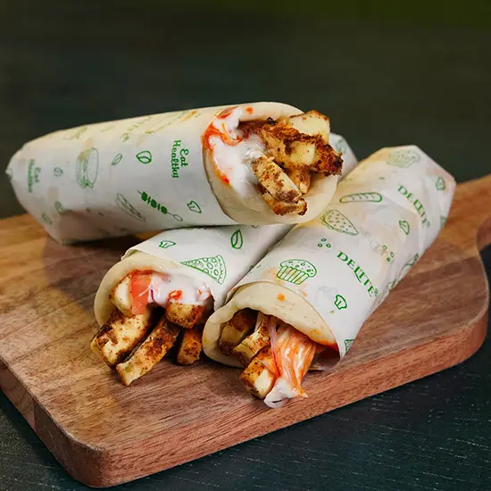 Easy Paneer Shawarma