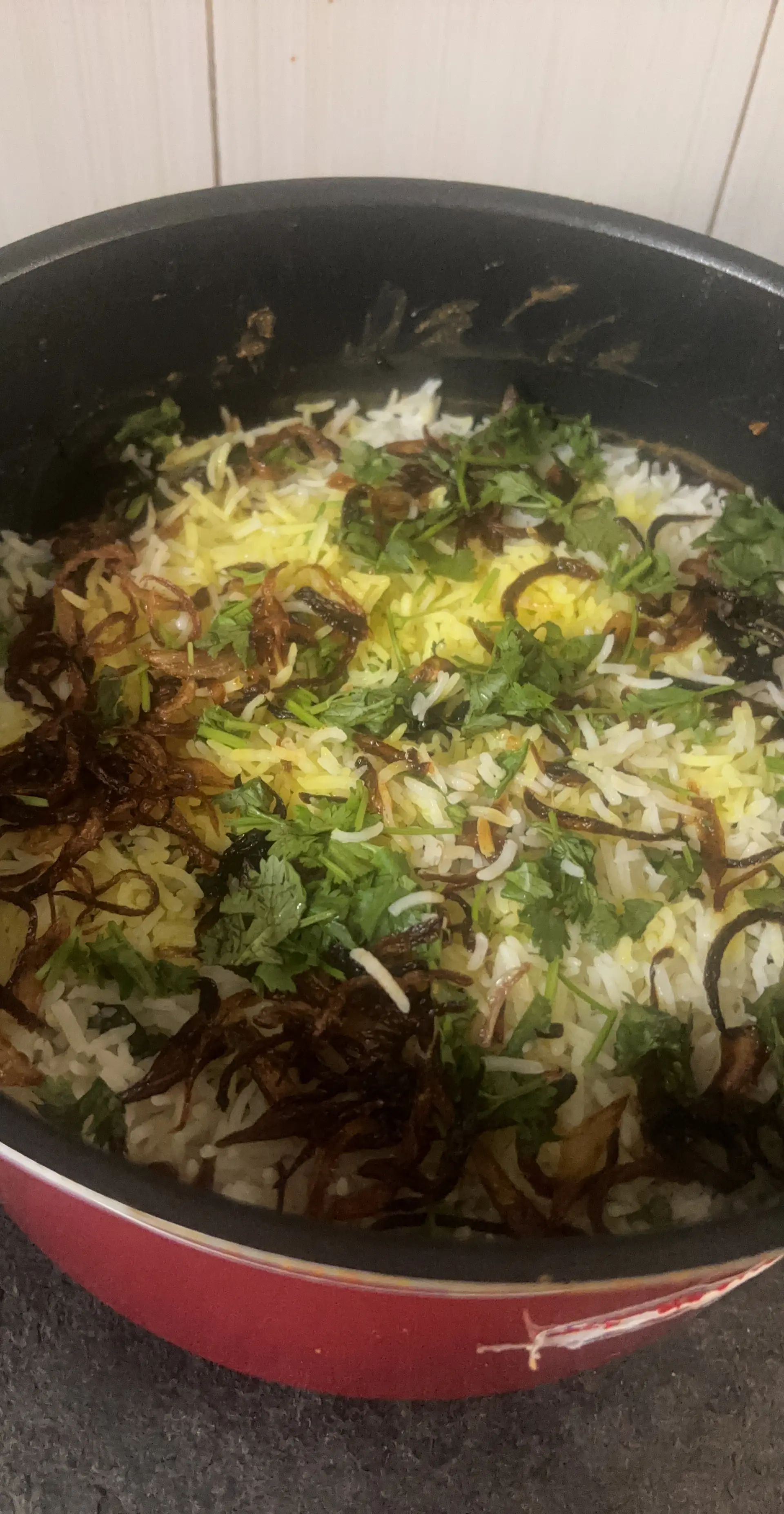 A cook's photo of Hyderabad Chicken Biryani