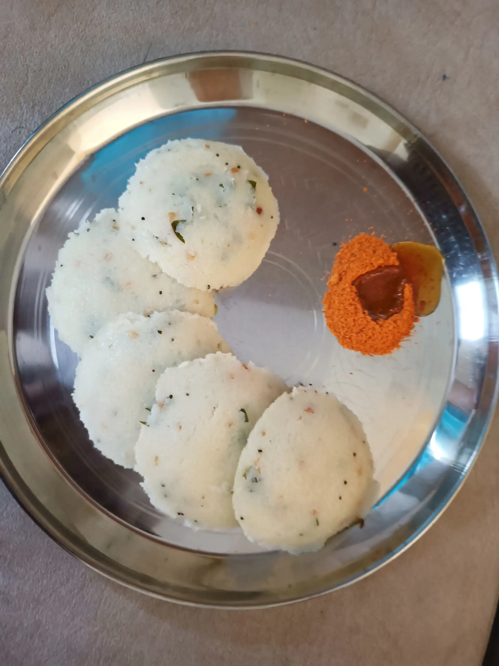 A cook's photo of Instant Rava Idly