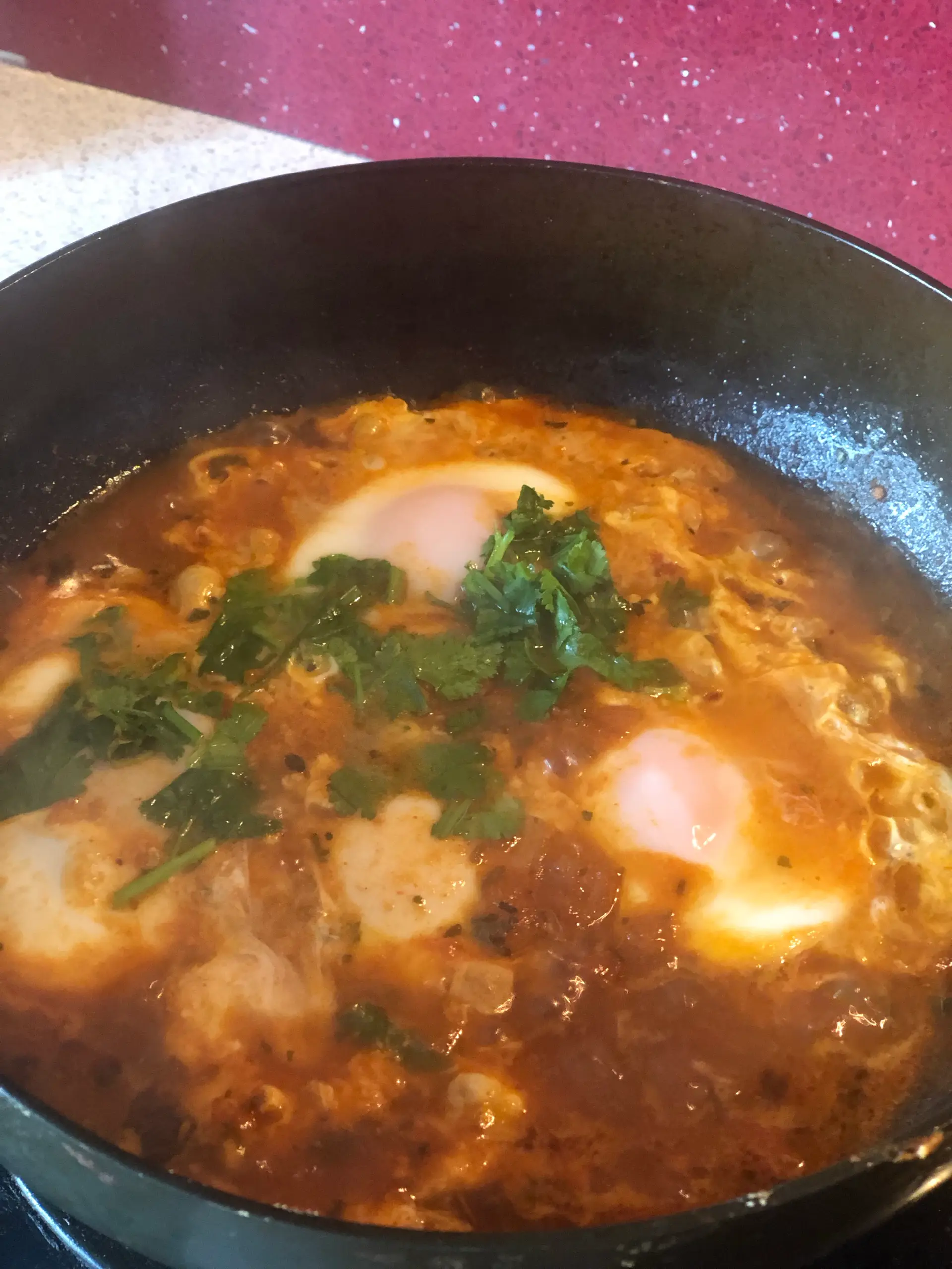 A cook's photo of Egg Drop Curry