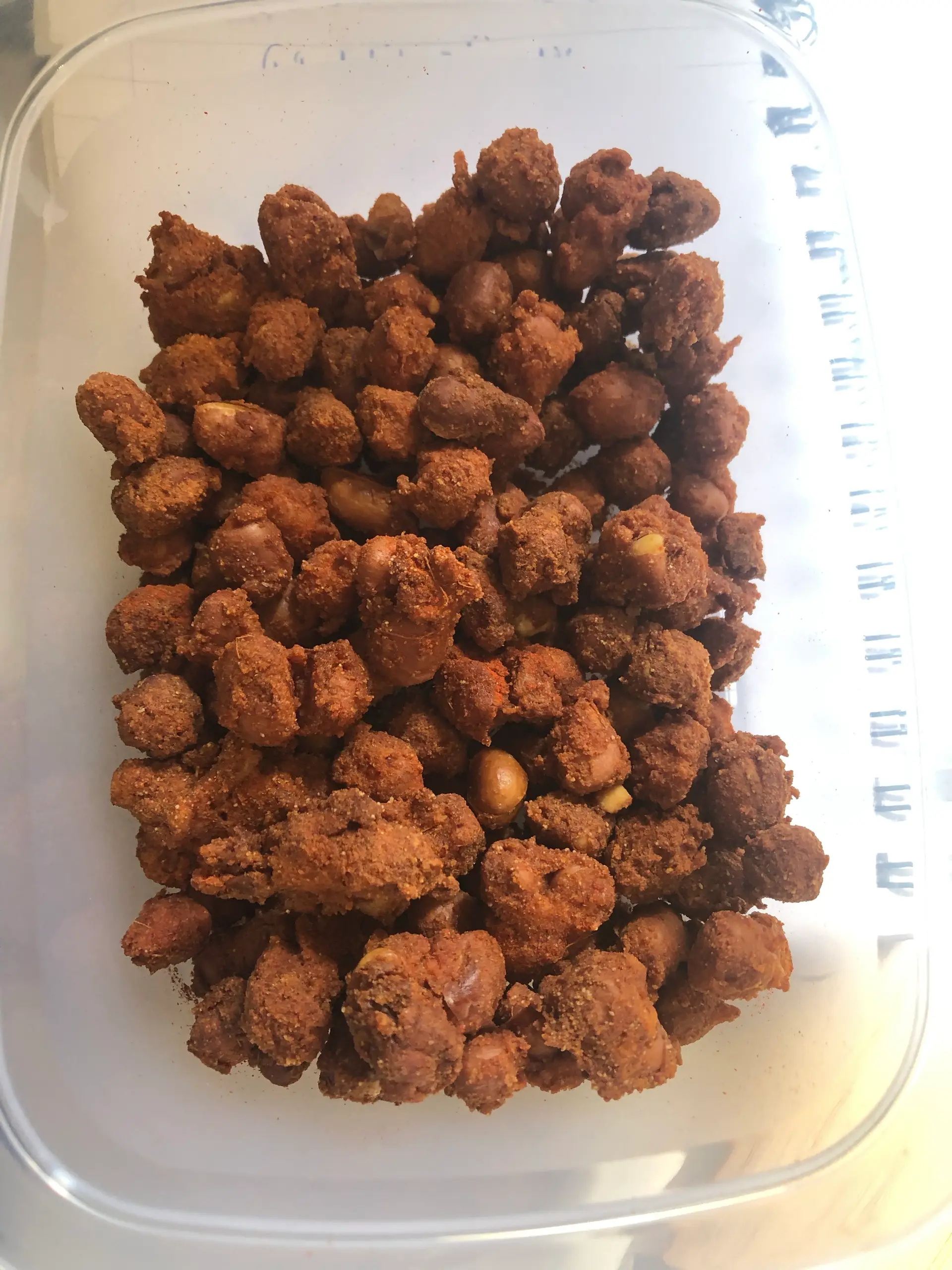 A cook's photo of Masala Peanuts