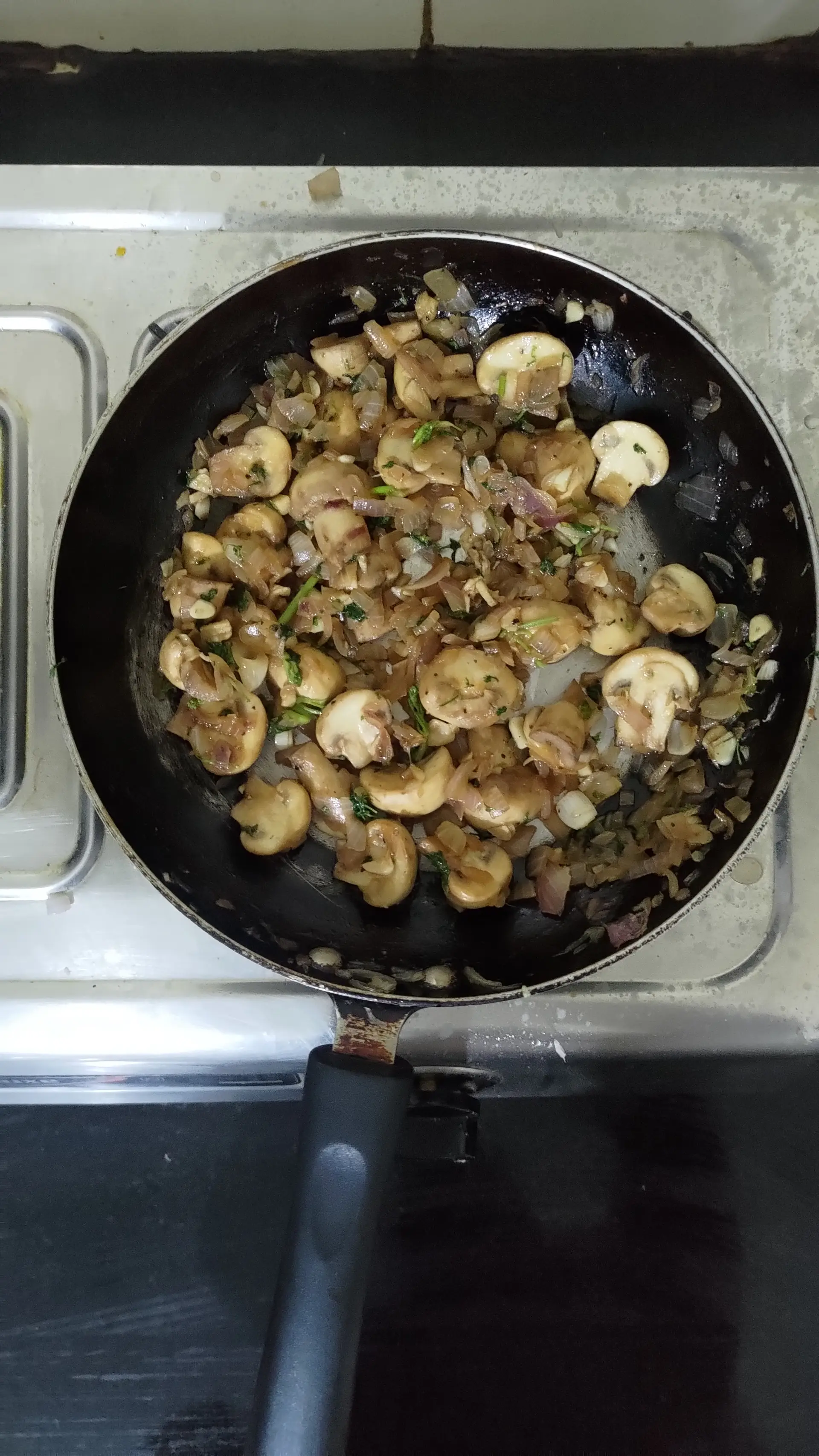 A cook's photo of Garlic Mushroom