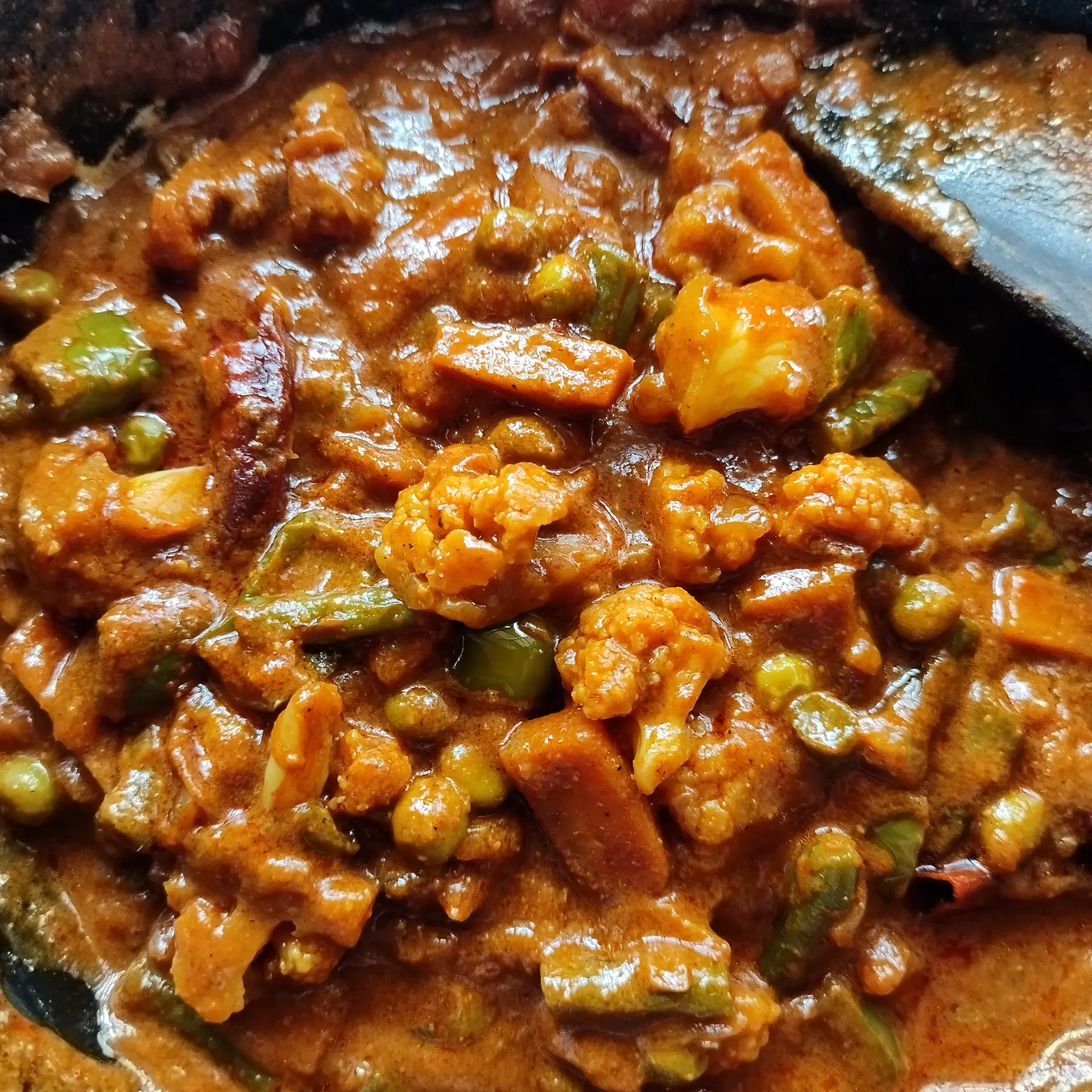 A cook's photo of Veg Kolhapuri