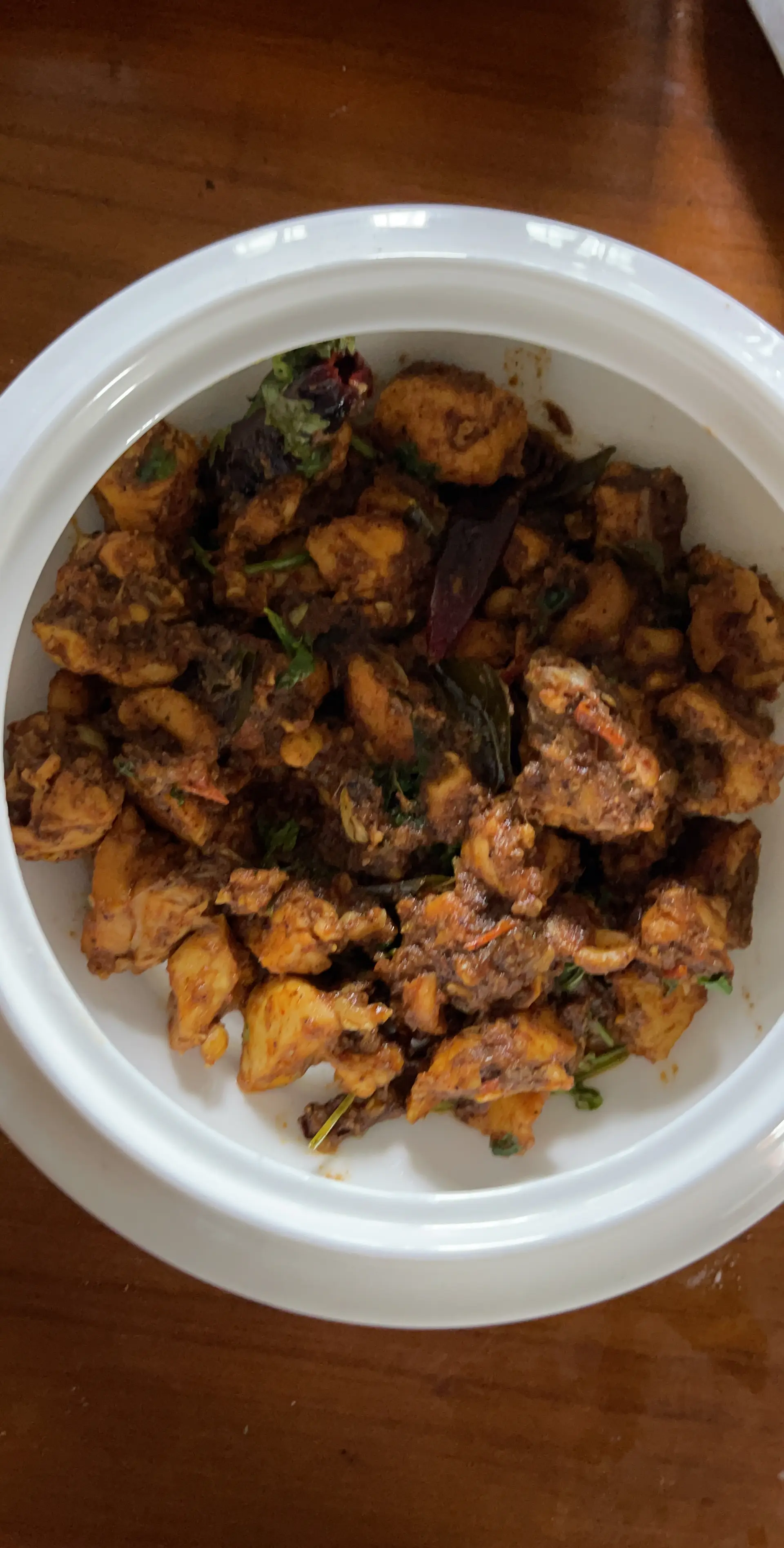 A cook's photo of Chettinad Chicken Chukka