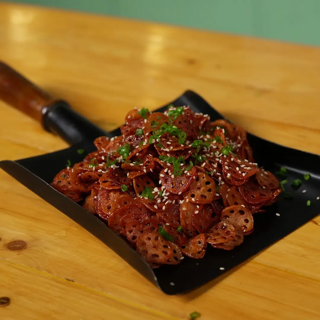 Honey Chilli Lotus Stem