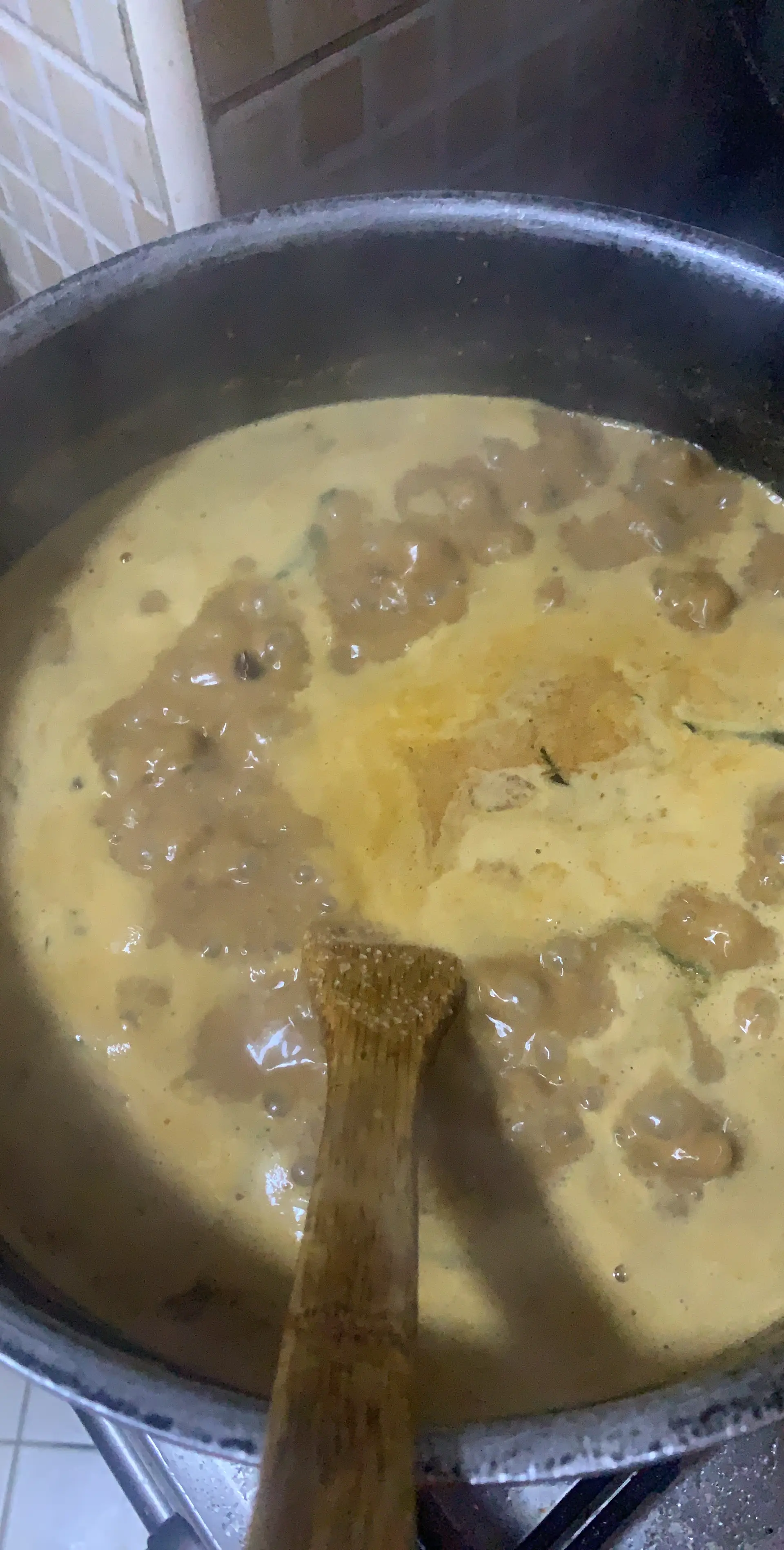 A cook's photo of Kadala Curry