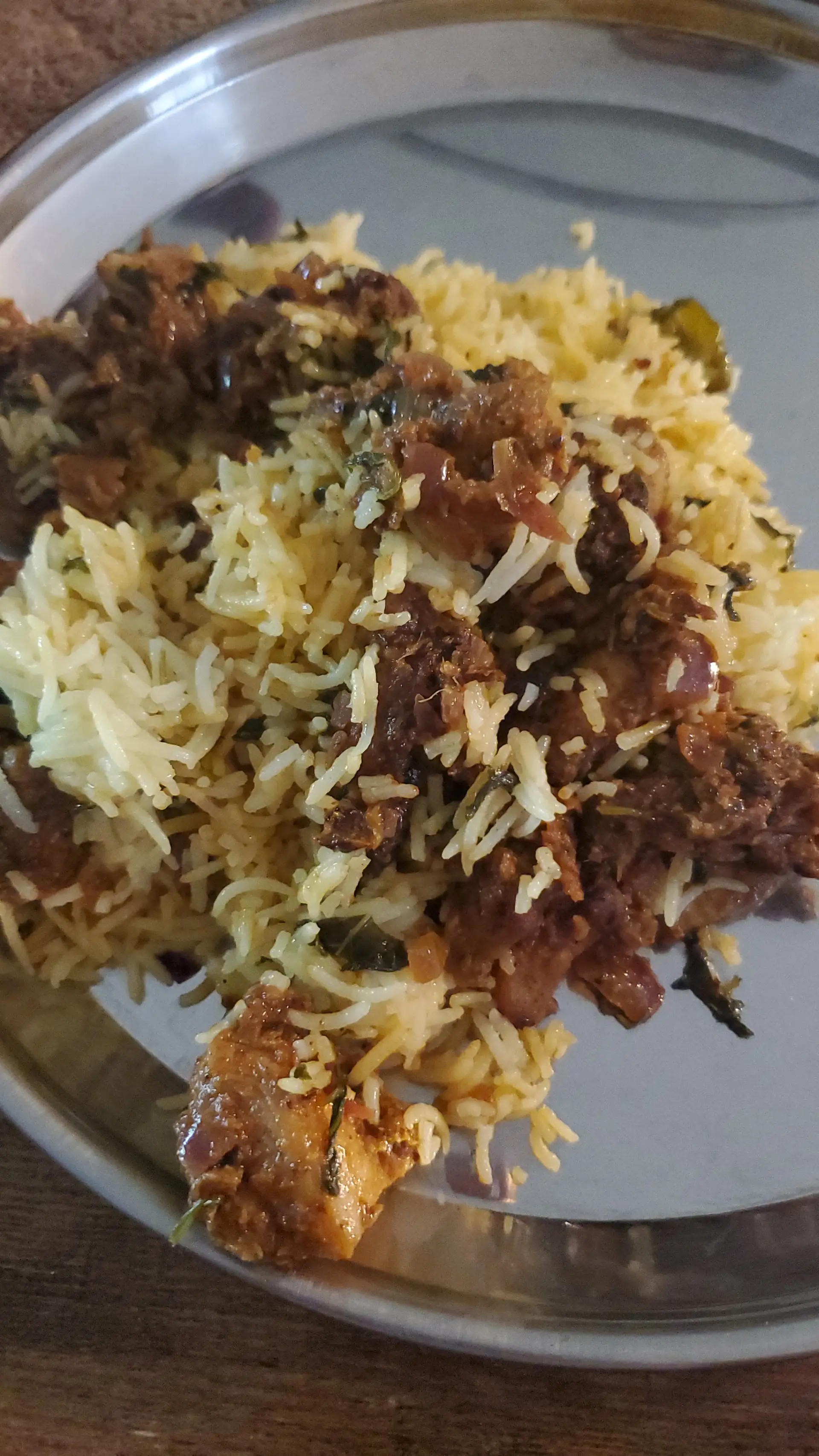A cook's photo of Meghana-Style Boneless Chicken Biryani