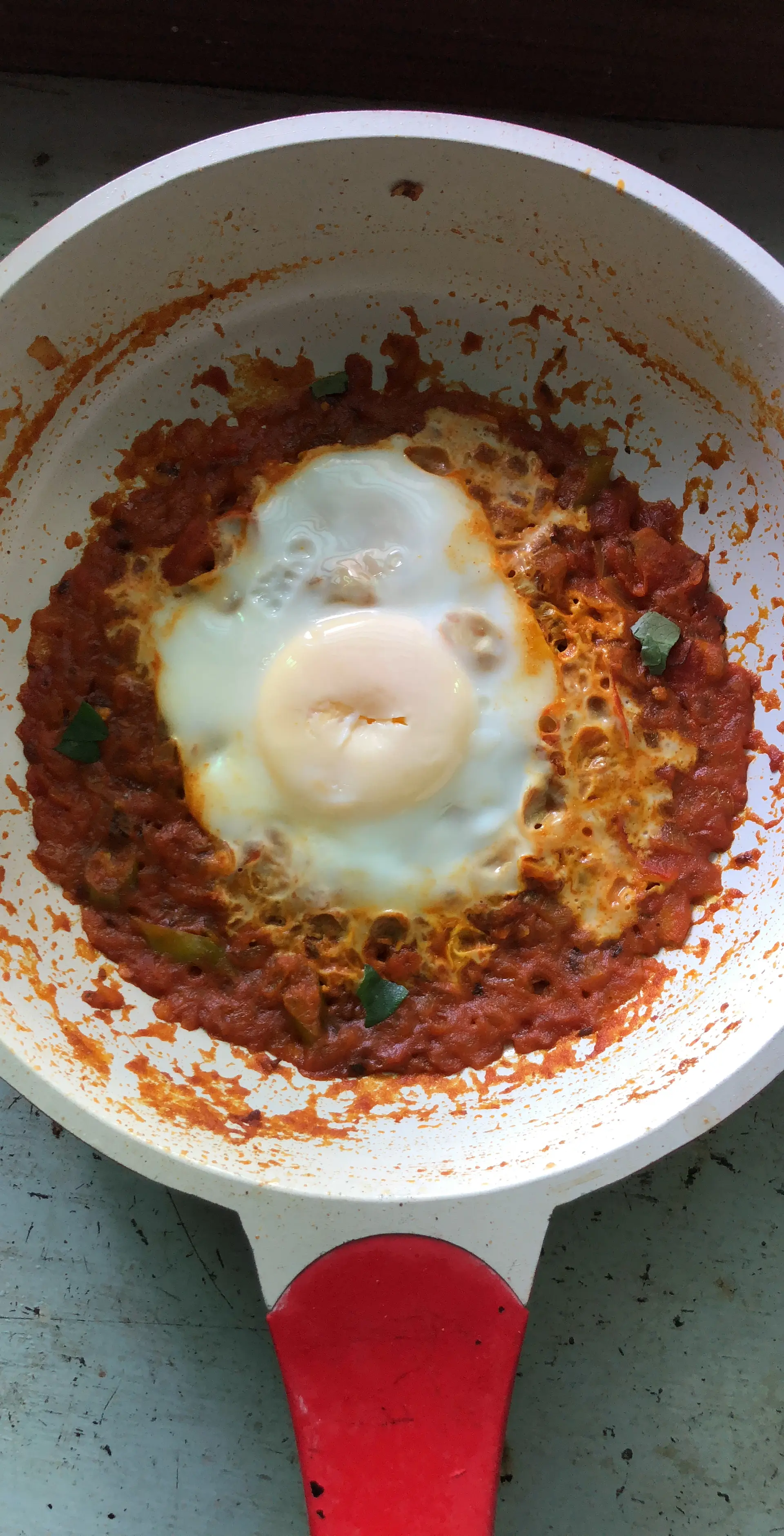 A cook's photo of Egg Drop Curry