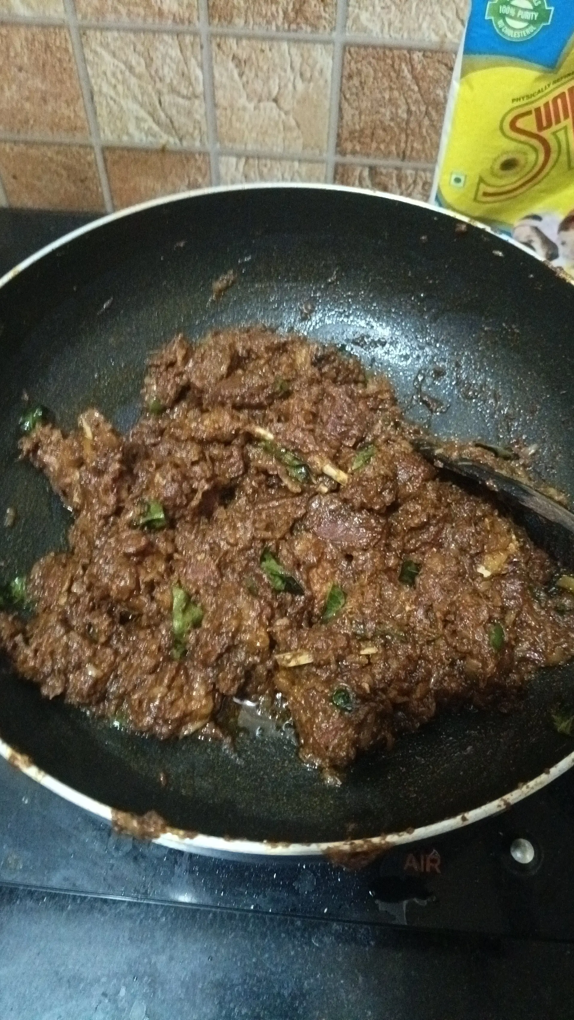 A cook's photo of Mutton Tawa Fry