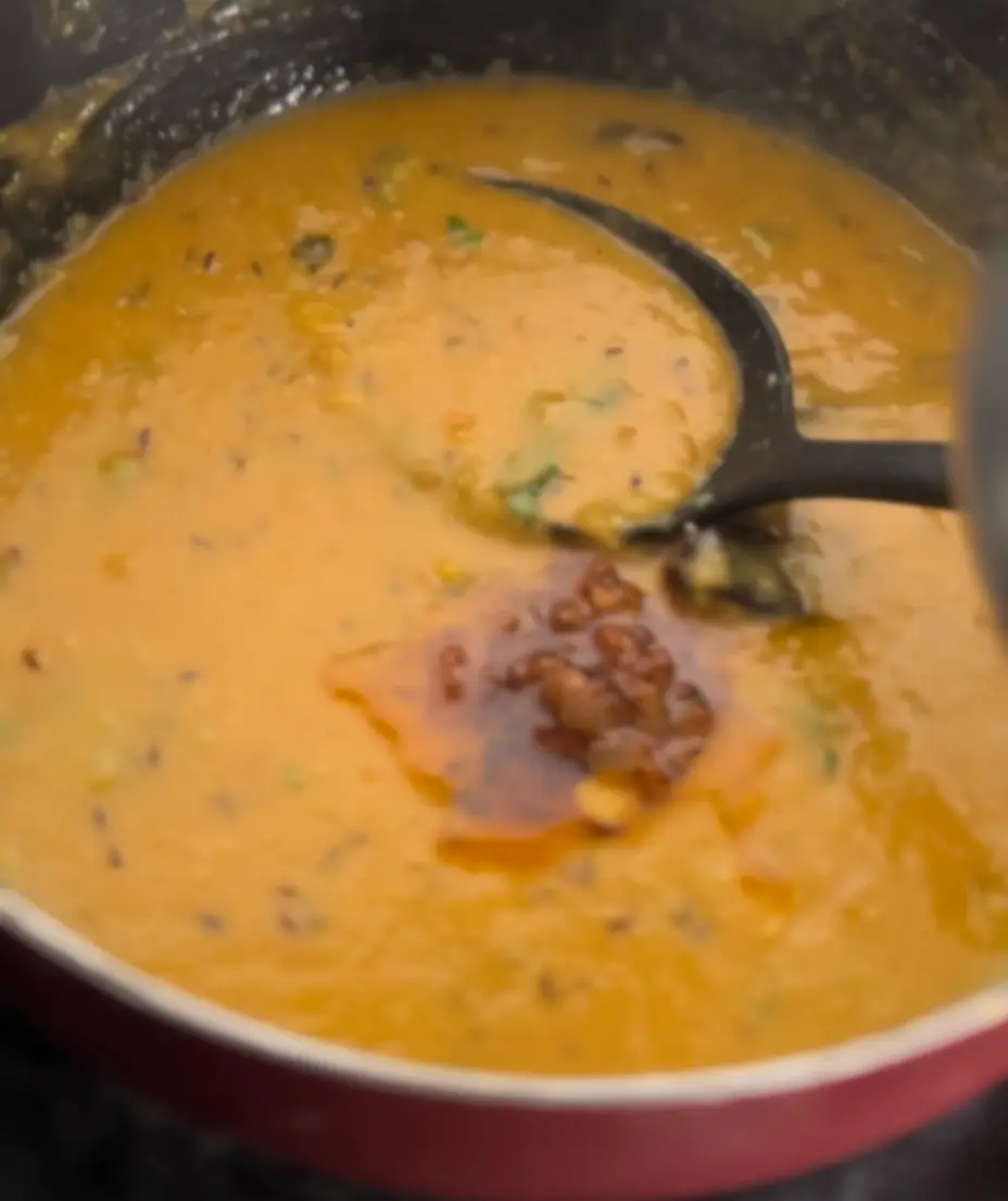 A cook's photo of Dal Tadka
