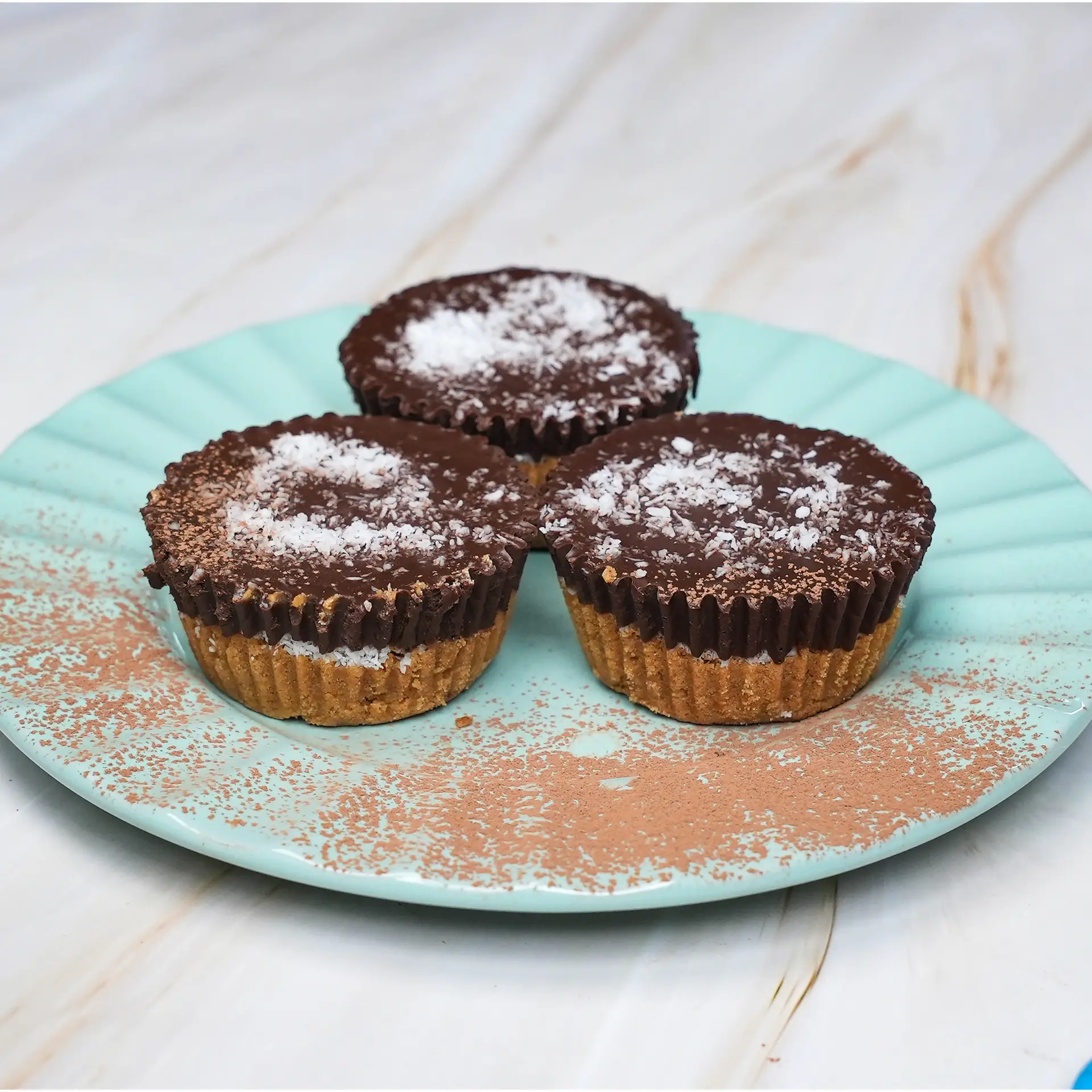 Easy Coconut Chocolate Cups